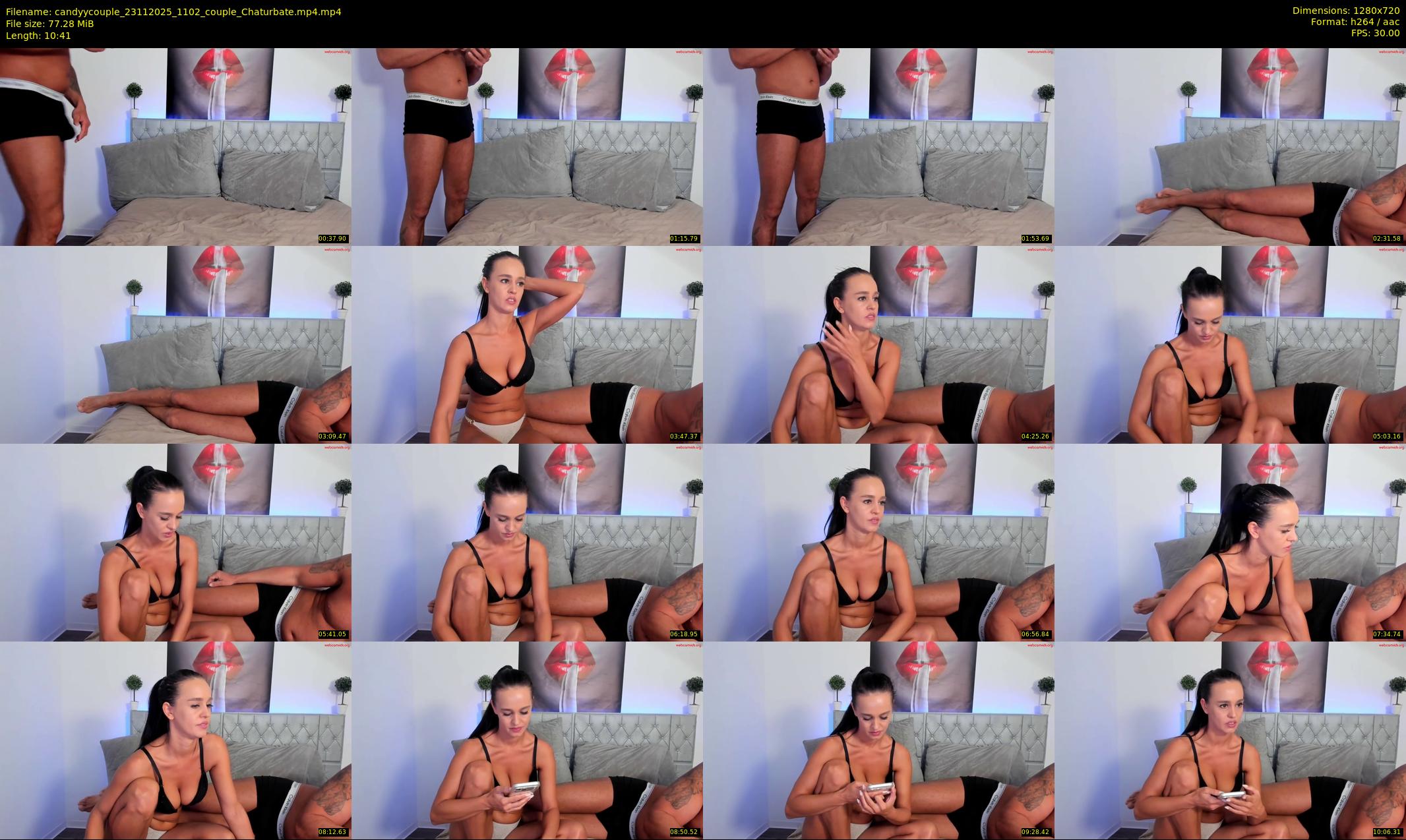 candyycouple — 11 minute Chaturbate couple cam show recording, 720p, Nov 23, 2025