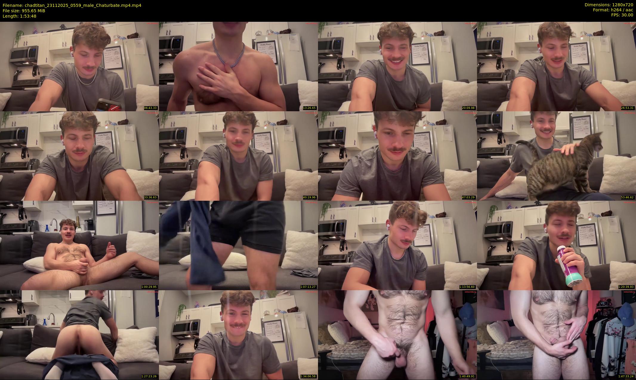 chadtitan — 114 minute Chaturbate male cam show recording, 720p, Nov 23, 2025