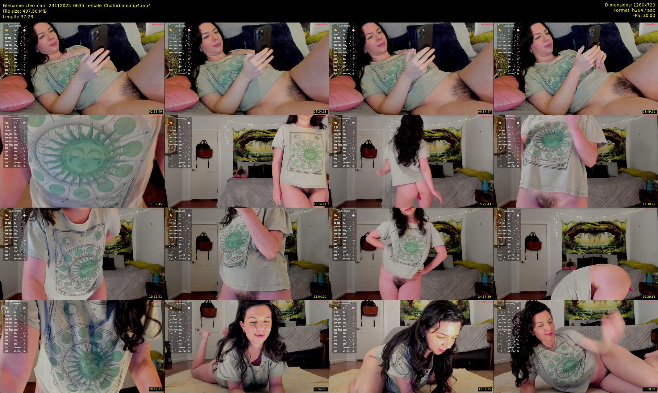cleo_cam — 38 minute Chaturbate female cam show recording, 720p, Nov 23, 2025