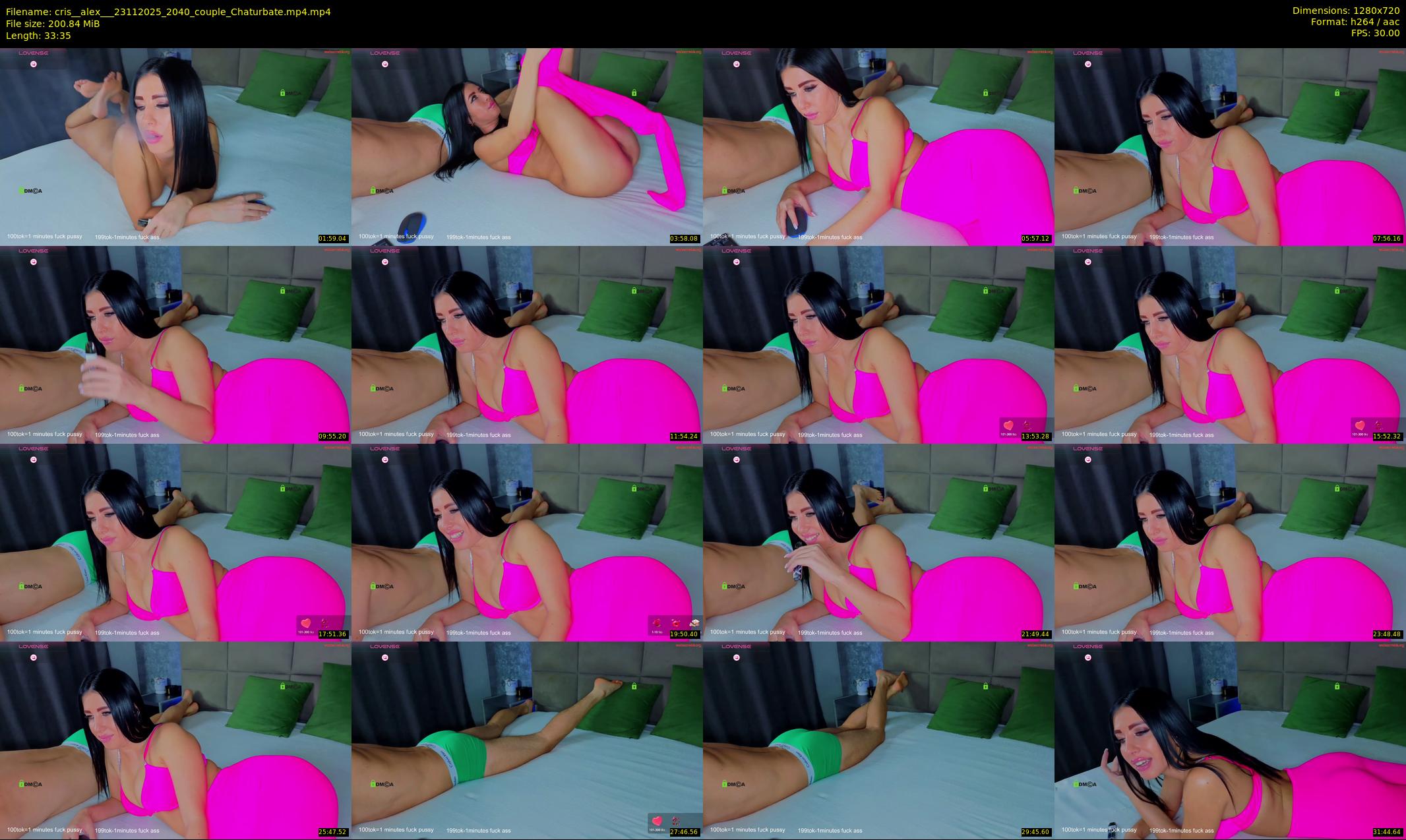 cris__alex__ — 34 minute Chaturbate couple cam show recording, 720p, Nov 23, 2025
