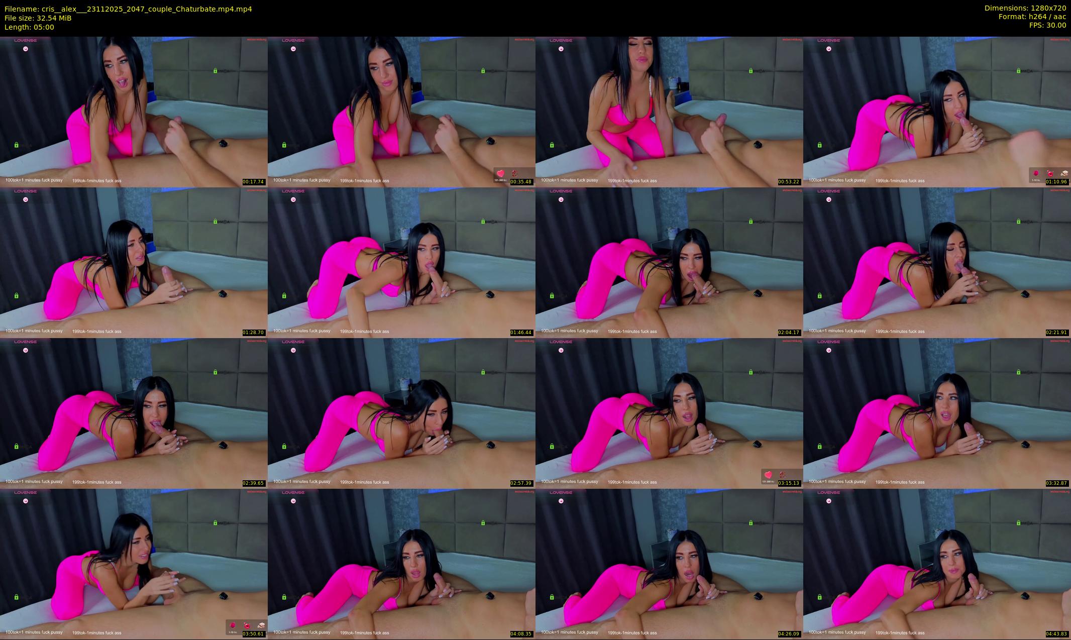 cris__alex__ — 5 minute Chaturbate couple cam show recording, 720p, Nov 23, 2025