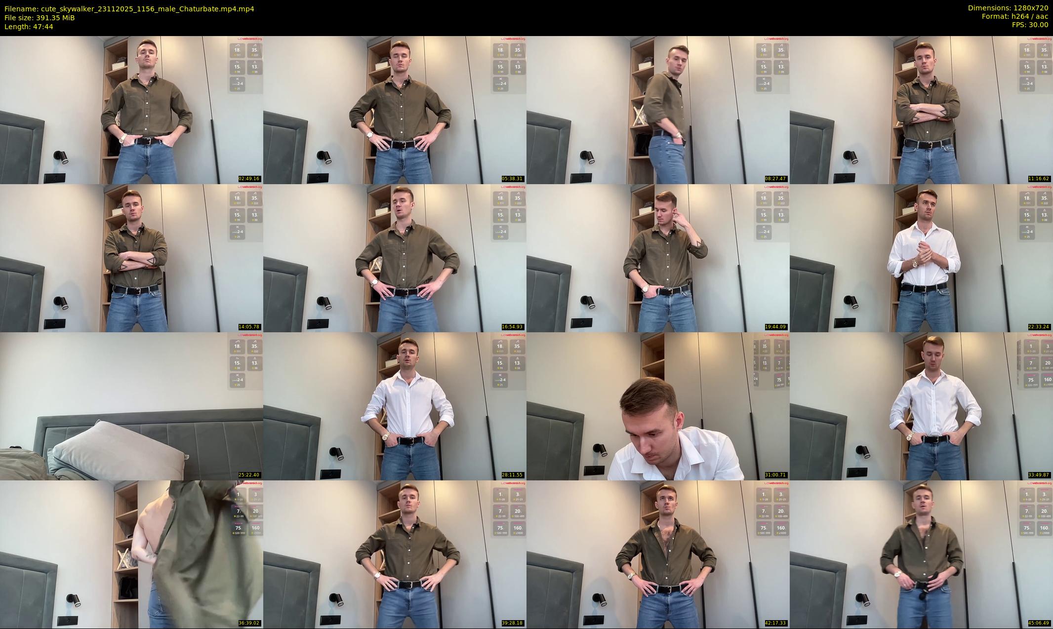 cute_skywalker — 48 minute Chaturbate male cam show recording, 720p, Nov 23, 2025