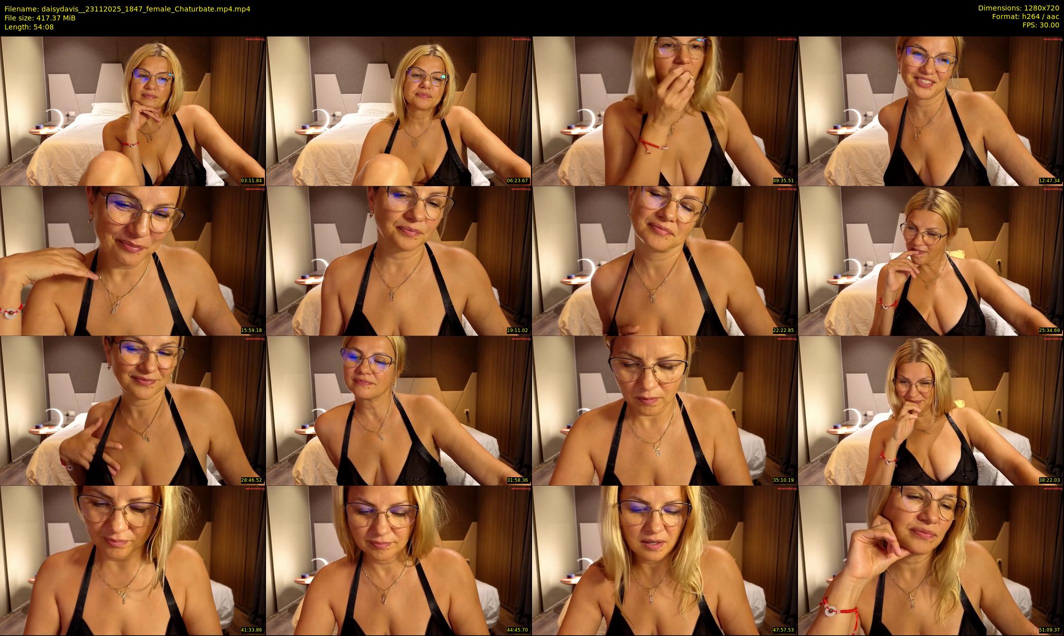 daisydavis_ — 55 minute Chaturbate female cam show recording, 720p, Nov 23, 2025