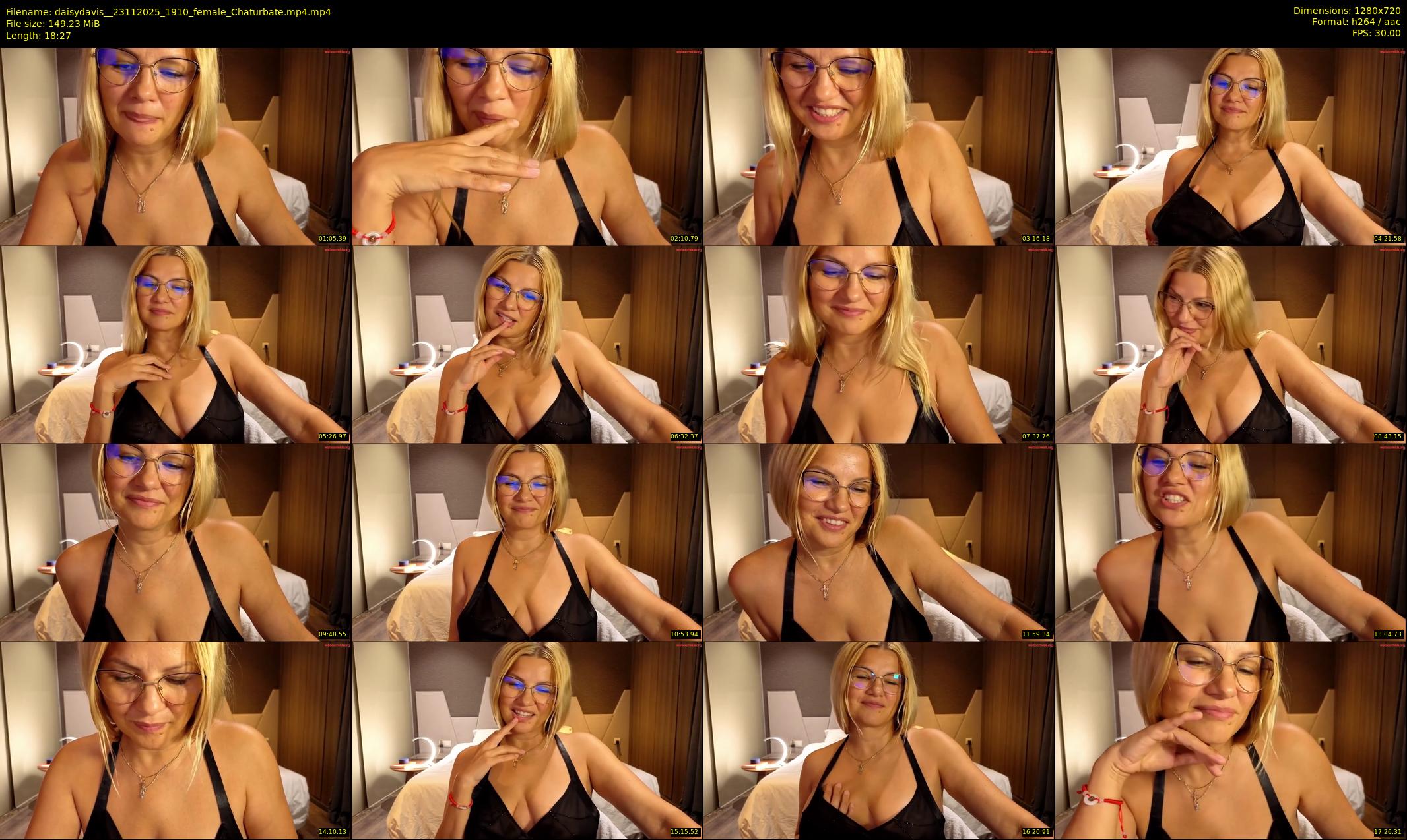 daisydavis_ — 19 minute Chaturbate female cam show recording, 720p, Nov 23, 2025