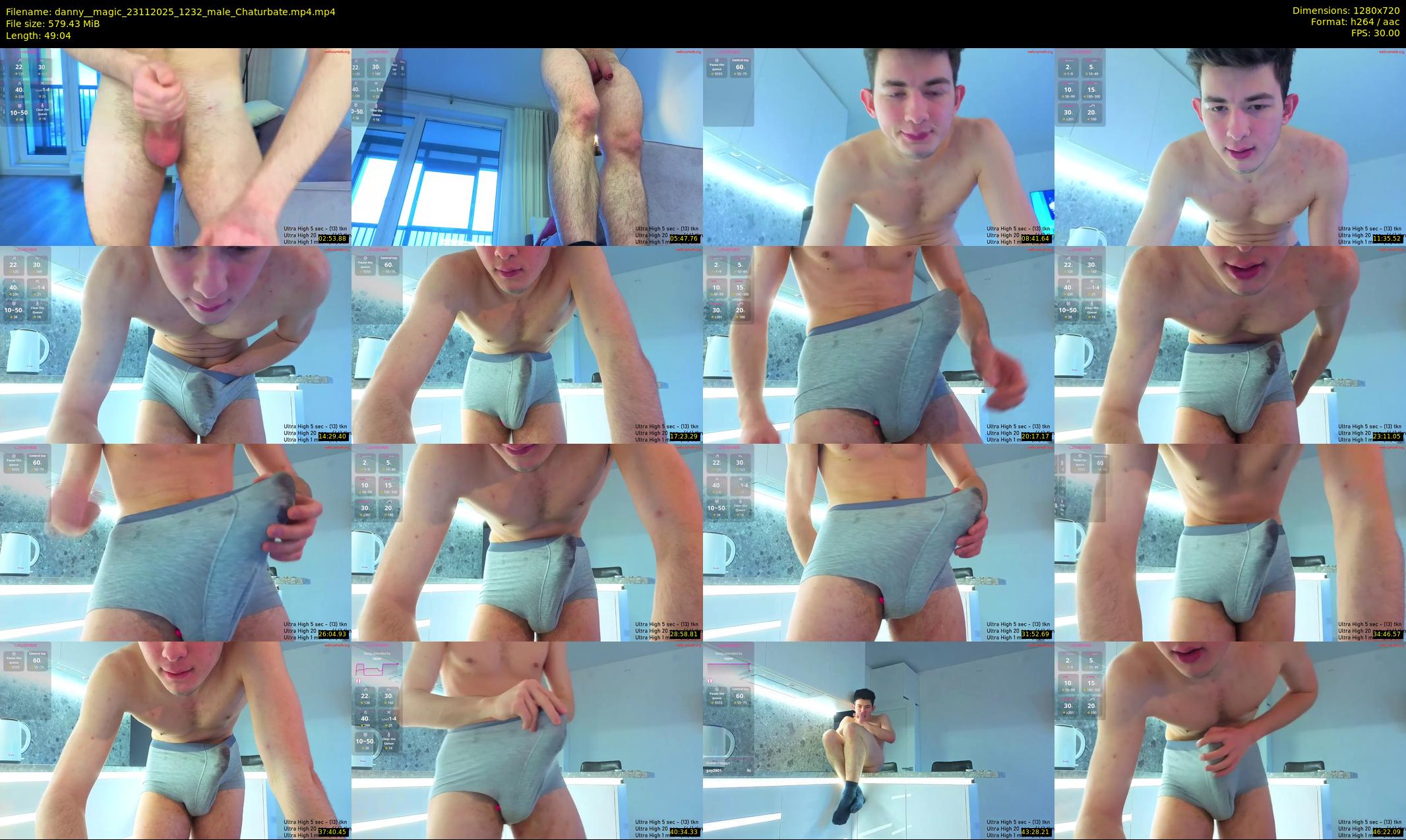 danny__magic — 50 minute Chaturbate male cam show recording, 720p, Nov 23, 2025