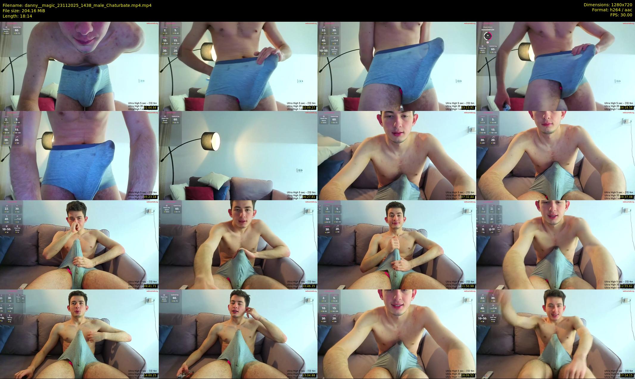 danny__magic — 19 minute Chaturbate male cam show recording, 720p, Nov 23, 2025