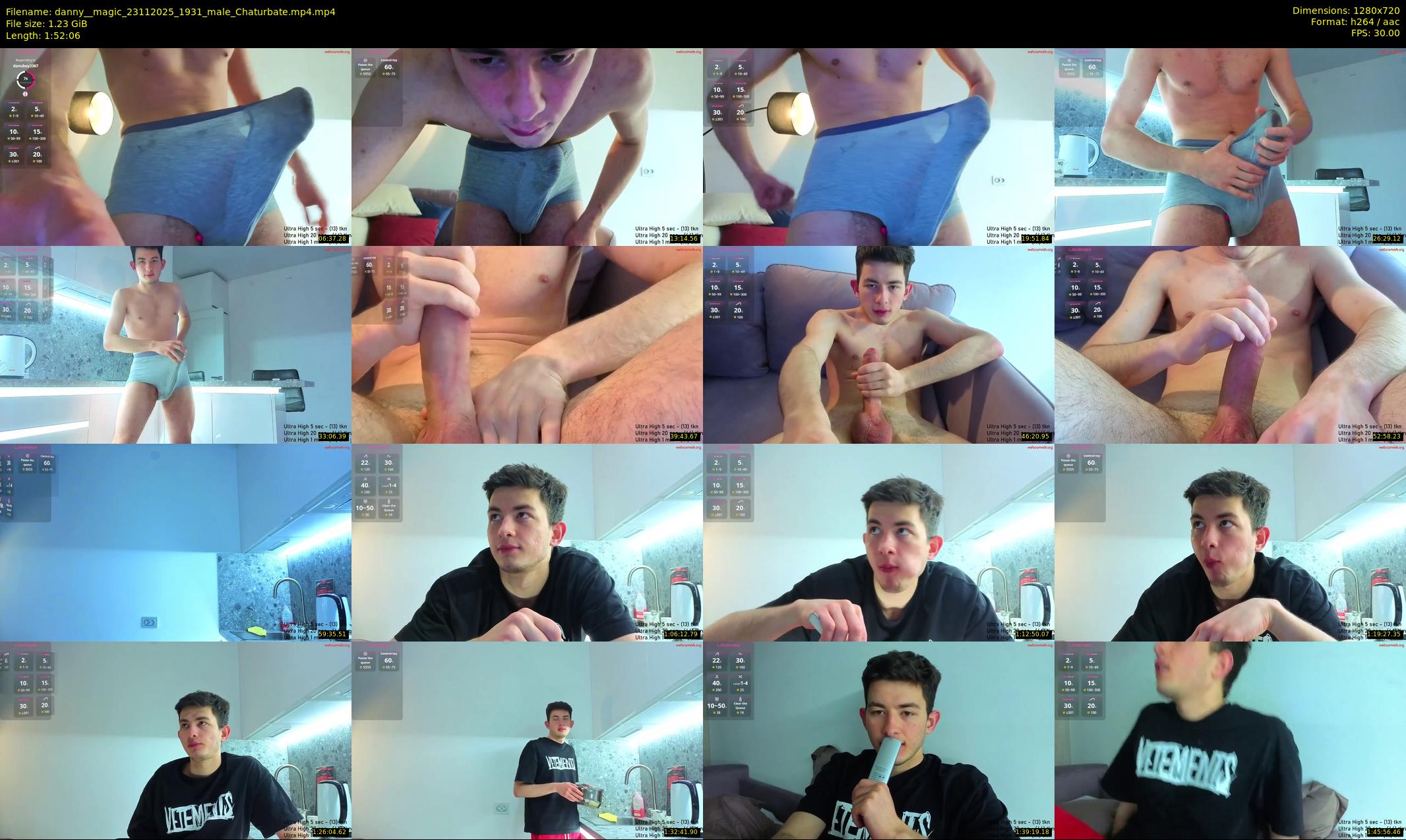danny__magic — 113 minute Chaturbate male cam show recording, 720p, Nov 23, 2025