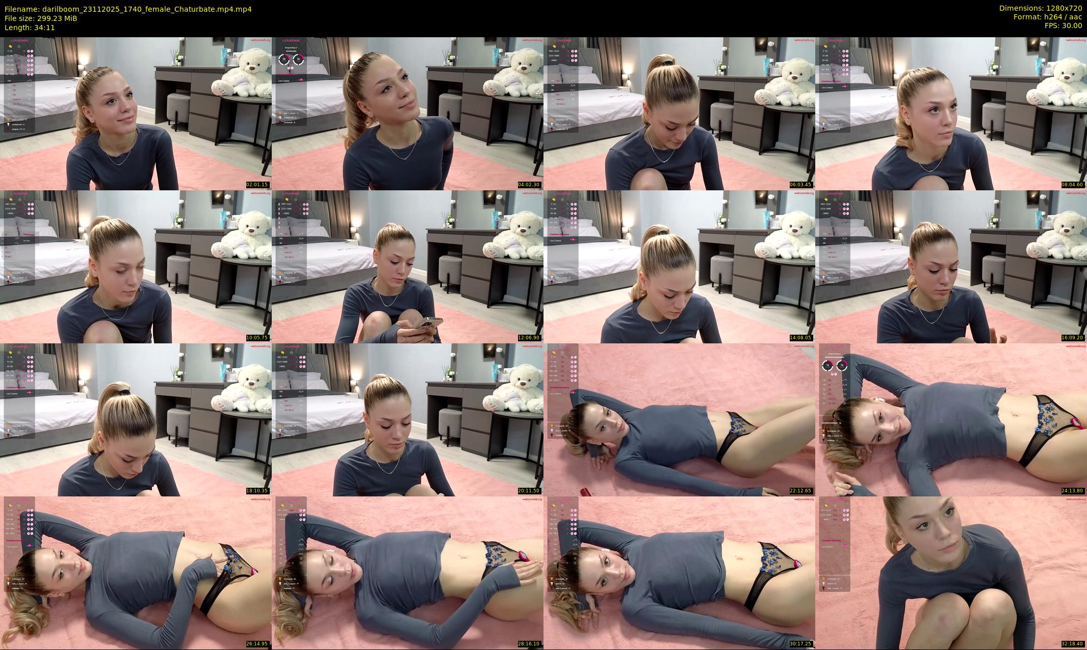 darilboom — 35 minute Chaturbate female cam show recording, 720p, Nov 23, 2025