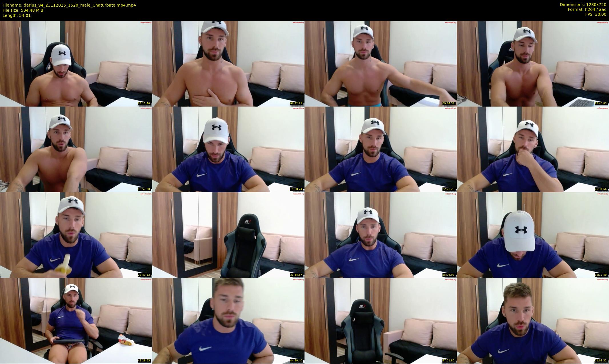 darius_94 — 55 minute Chaturbate male cam show recording, 720p, Nov 23, 2025