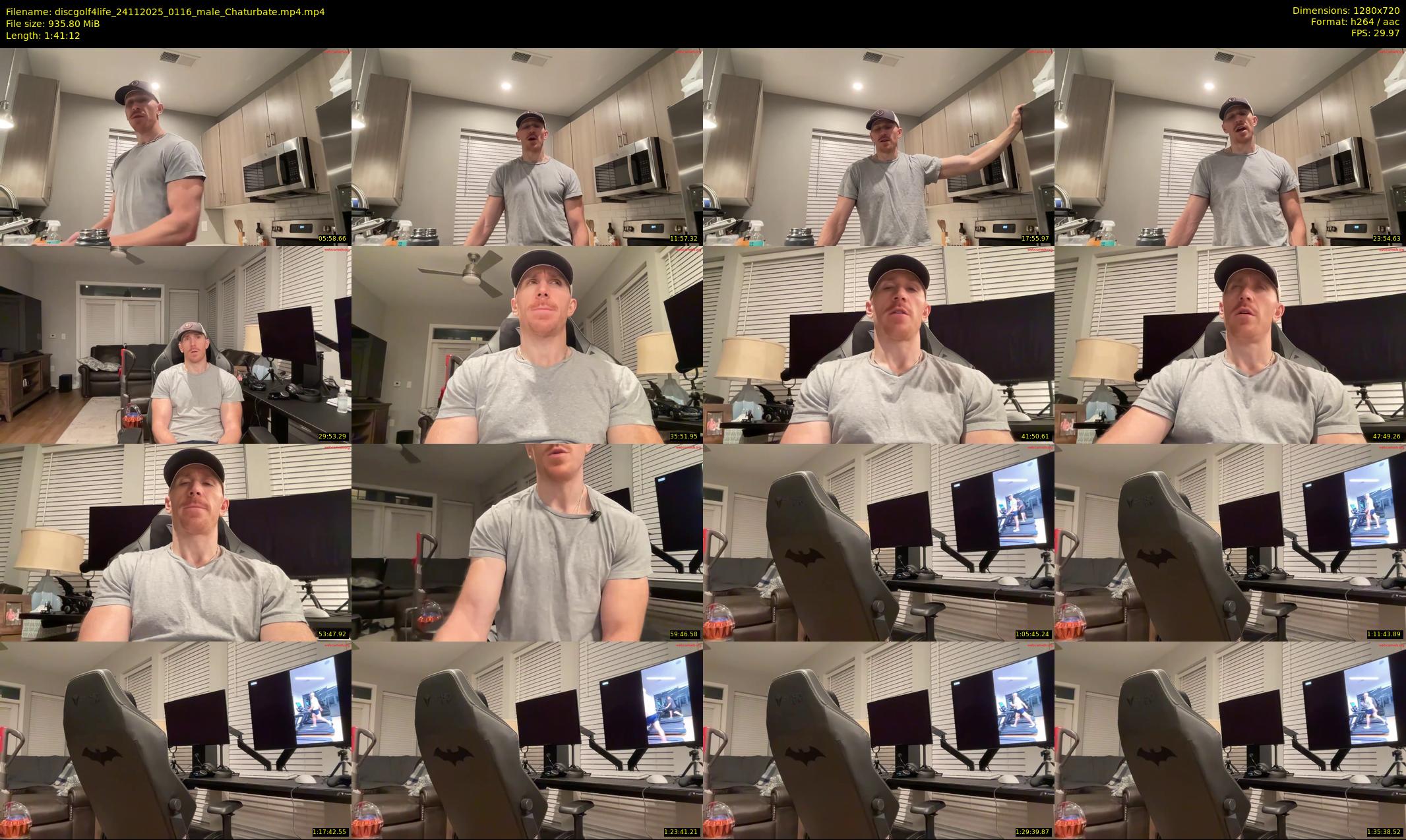 discgolf4life — 102 minute Chaturbate male cam show recording, 720p, Nov 24, 2025