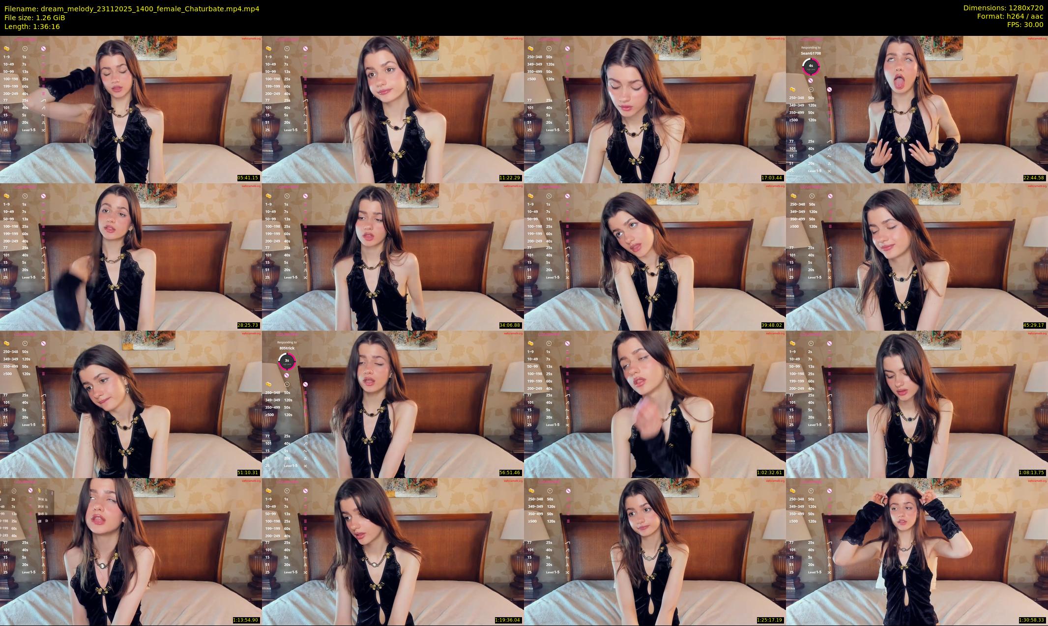 dream_melody — 97 minute Chaturbate female cam show recording, 720p, Nov 23, 2025