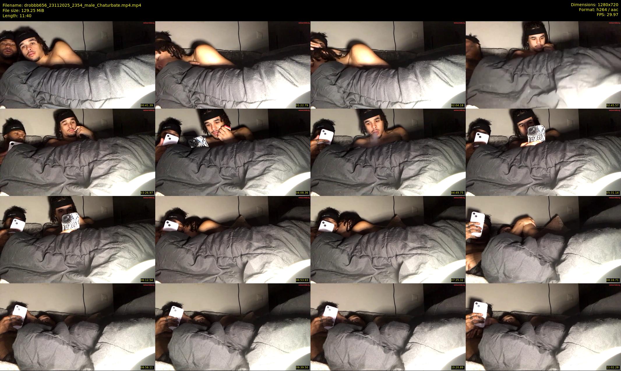 drobbb656 — 12 minute Chaturbate male cam show recording, 720p, Nov 23, 2025