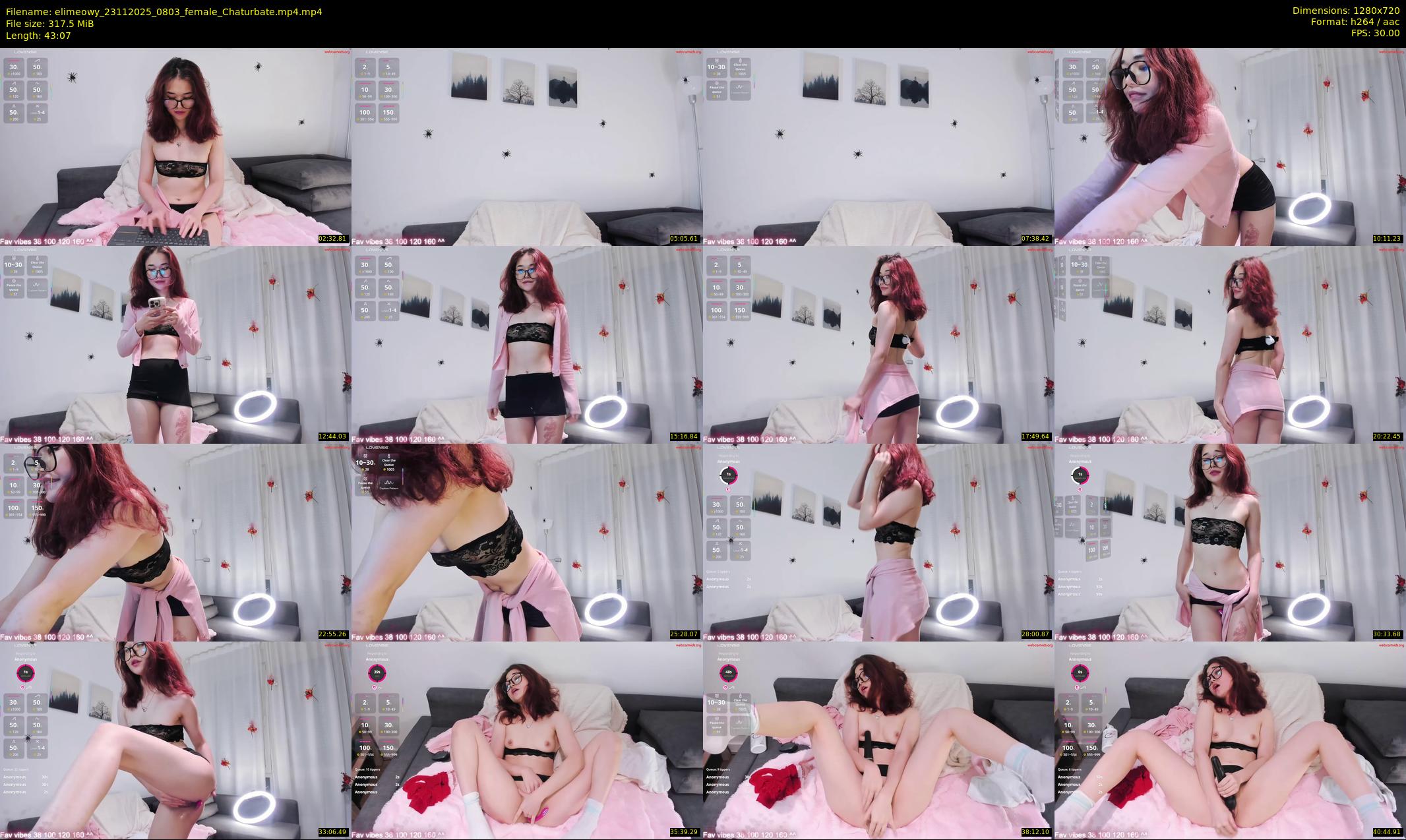 elimeowy — 44 minute Chaturbate female cam show recording, 720p, Nov 23, 2025