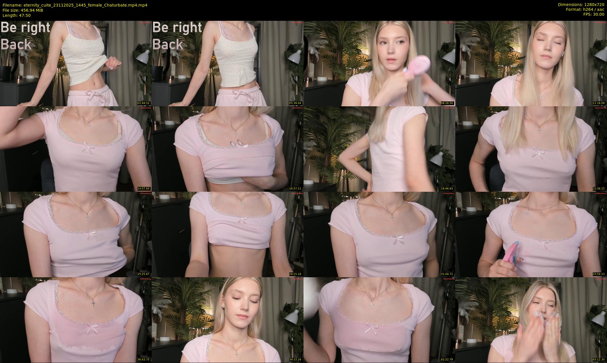 eternity_cuite — 48 minute Chaturbate female cam show recording, 720p, Nov 23, 2025