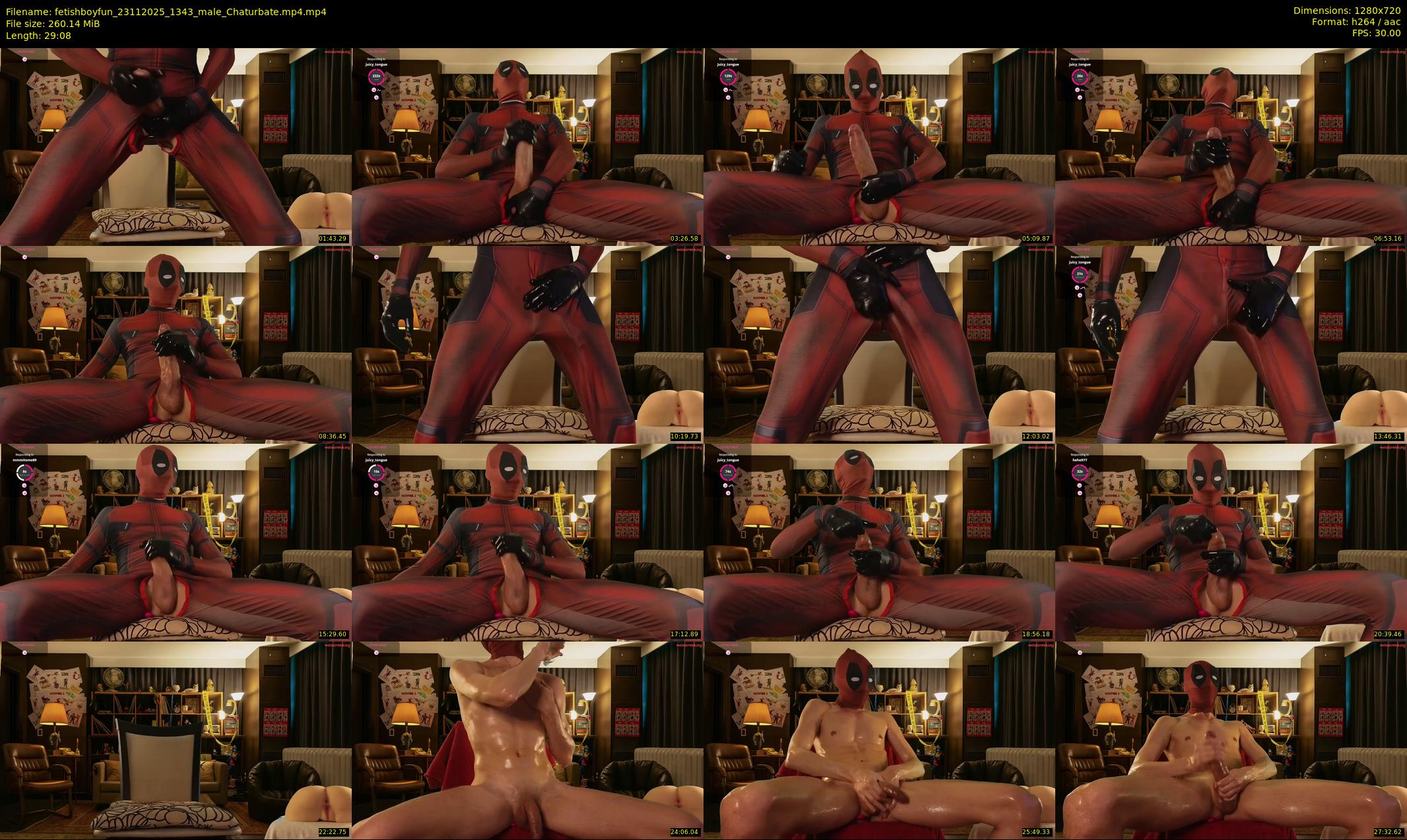 fetishboyfun — 30 minute Chaturbate male cam show recording, 720p, Nov 23, 2025