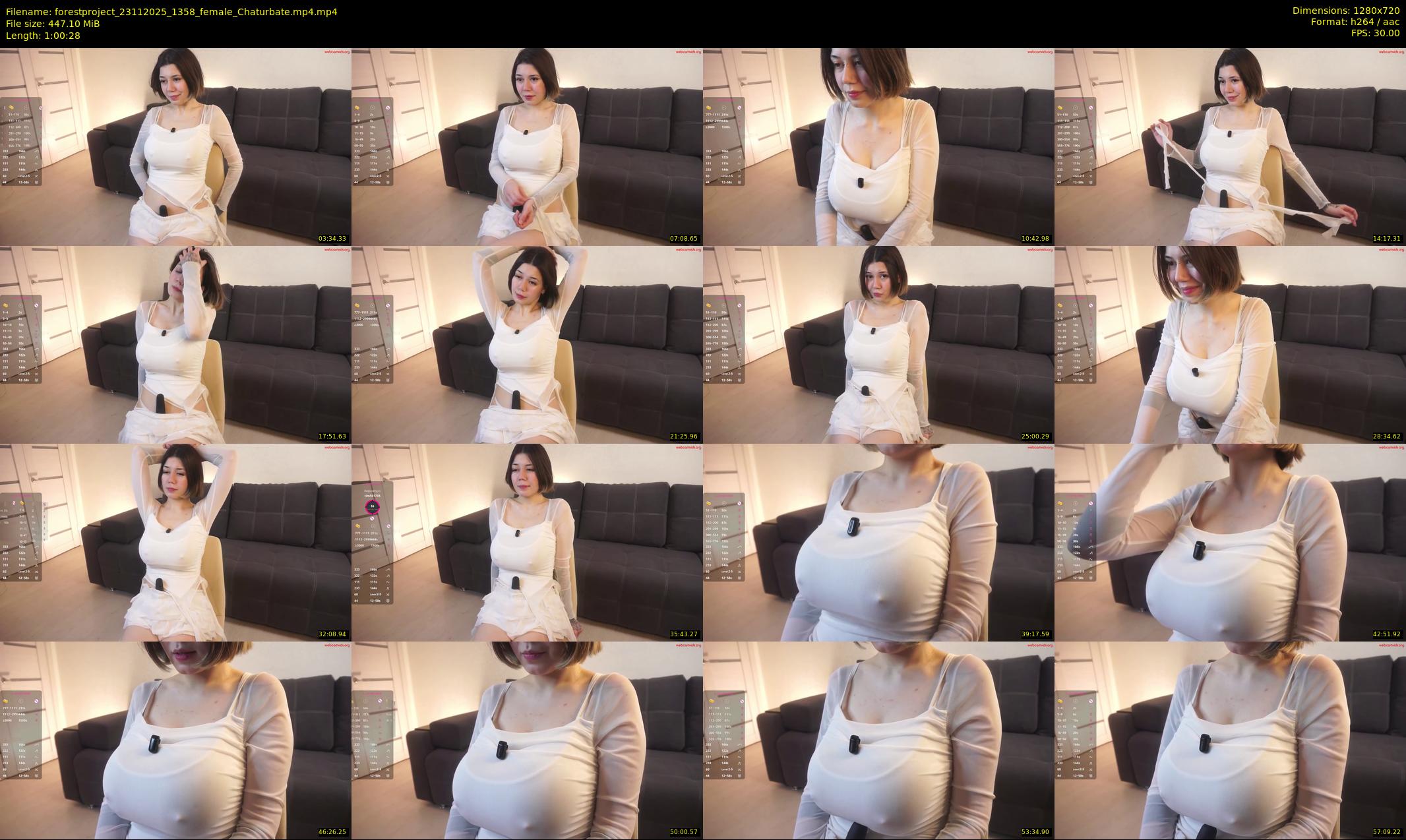 forestproject — 61 minute Chaturbate female cam show recording, 720p, Nov 23, 2025