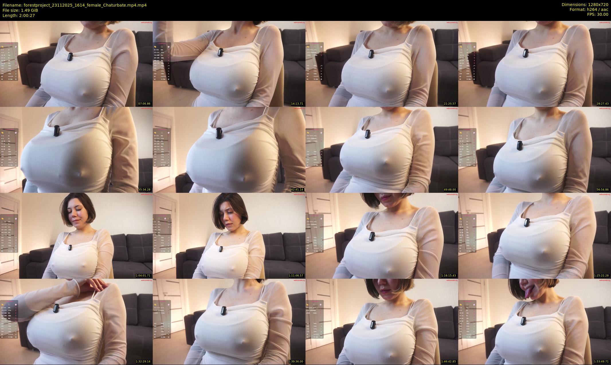 forestproject — 121 minute Chaturbate female cam show recording, 720p, Nov 23, 2025