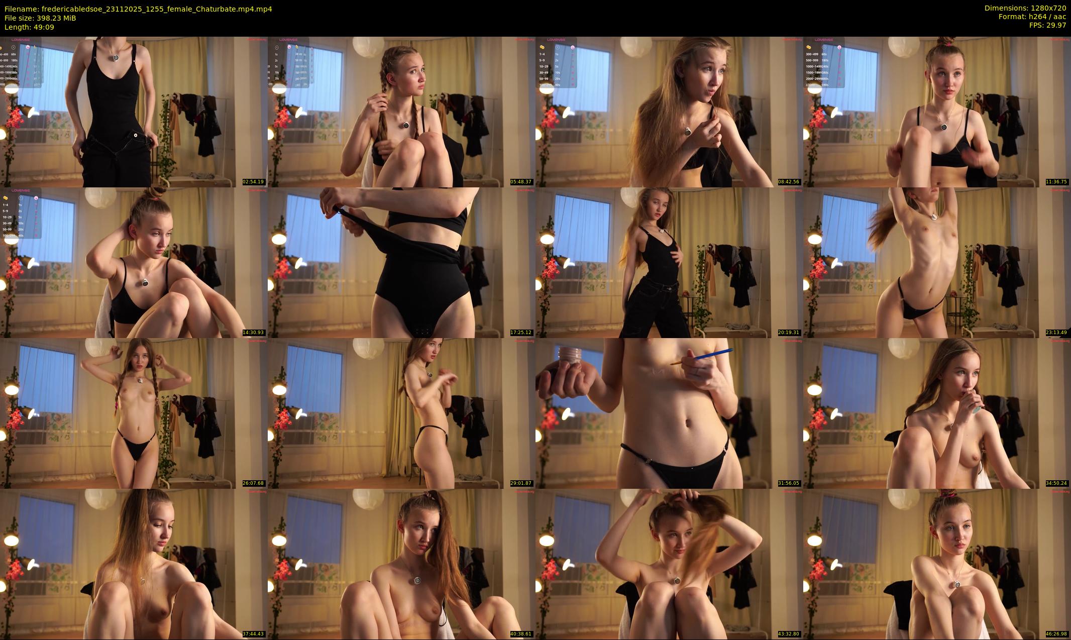 fredericabledsoe — 50 minute Chaturbate female cam show recording, 720p, Nov 23, 2025