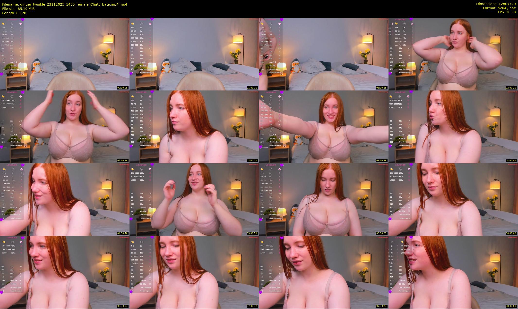 ginger_twinkle — 9 minute Chaturbate female cam show recording, 720p, Nov 23, 2025