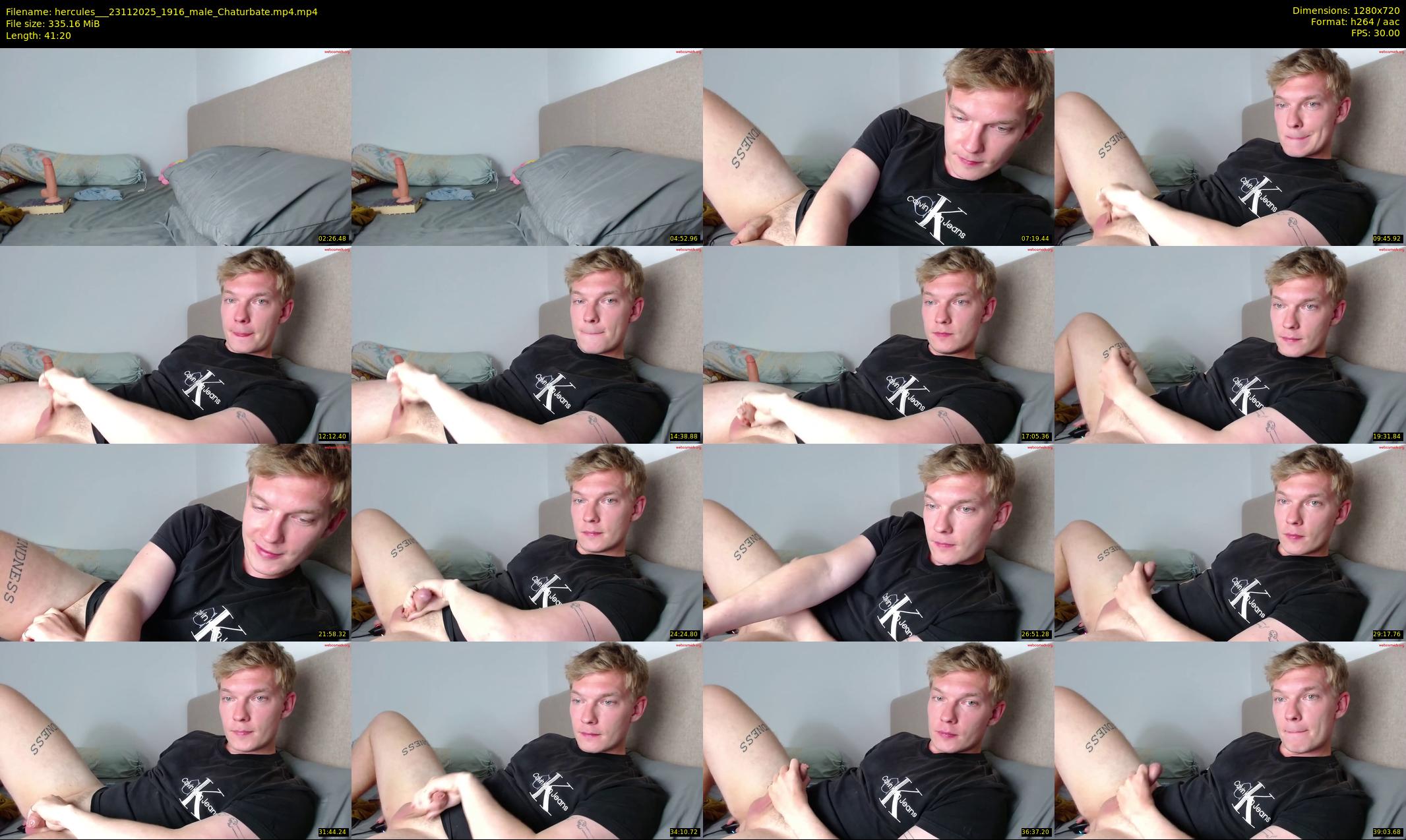 hercules__ — 42 minute Chaturbate male cam show recording, 720p, Nov 23, 2025