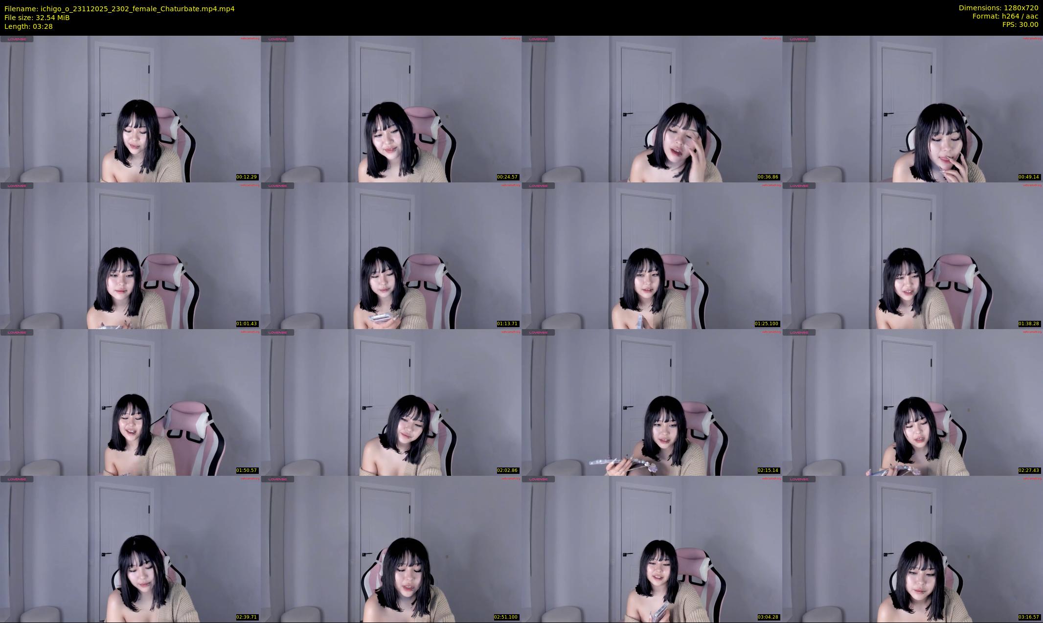 ichigo_o — 4 minute Chaturbate female cam show recording, 720p, Nov 23, 2025