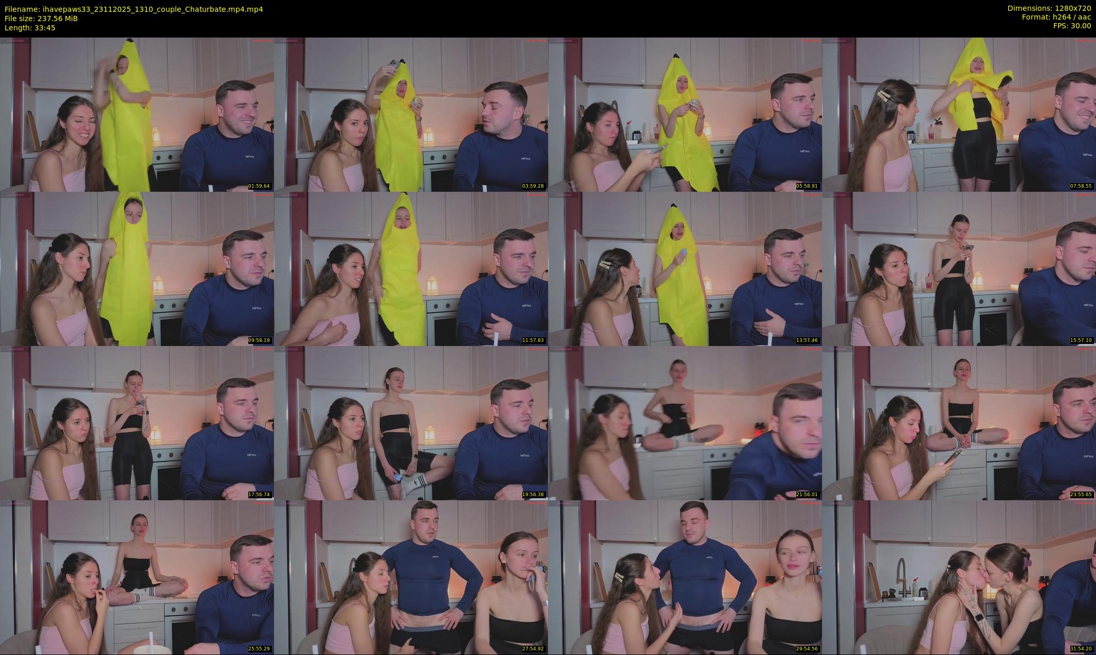 ihavepaws33 — 34 minute Chaturbate couple cam show recording, 720p, Nov 23, 2025