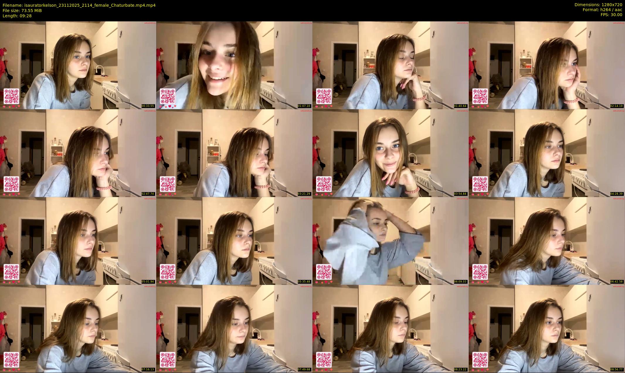 isauratorkelson — 10 minute Chaturbate female cam show recording, 720p, Nov 23, 2025