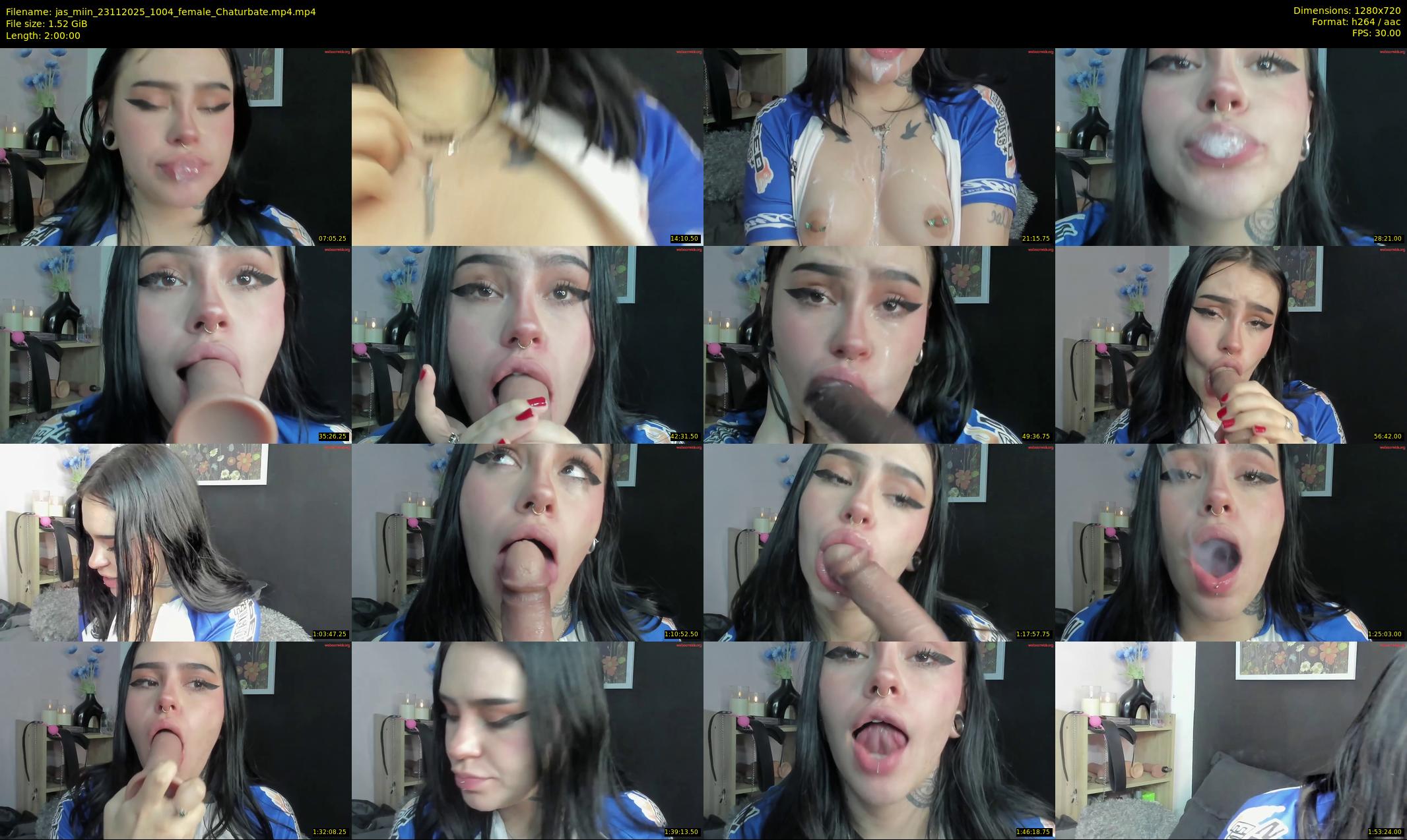 jas_miin — 120 minute Chaturbate female cam show recording, 720p, Nov 23, 2025