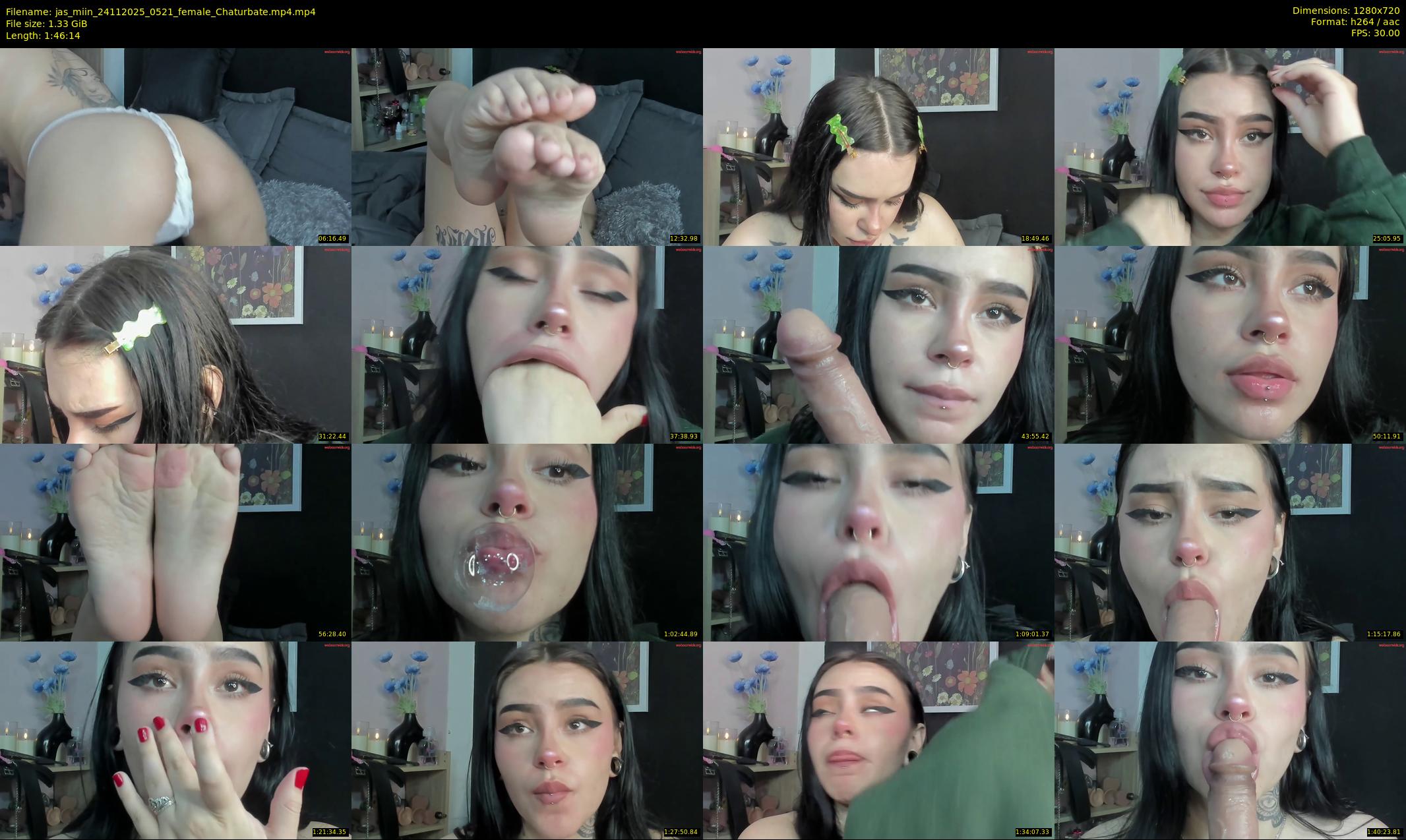 jas_miin — 107 minute Chaturbate female cam show recording, 720p, Nov 24, 2025