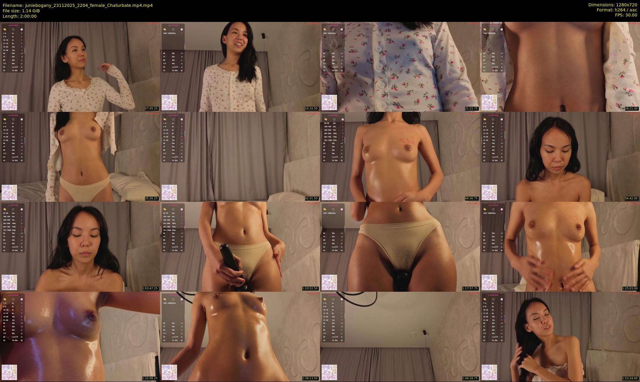 juniebogany — 120 minute Chaturbate female cam show recording, 720p, Nov 23, 2025