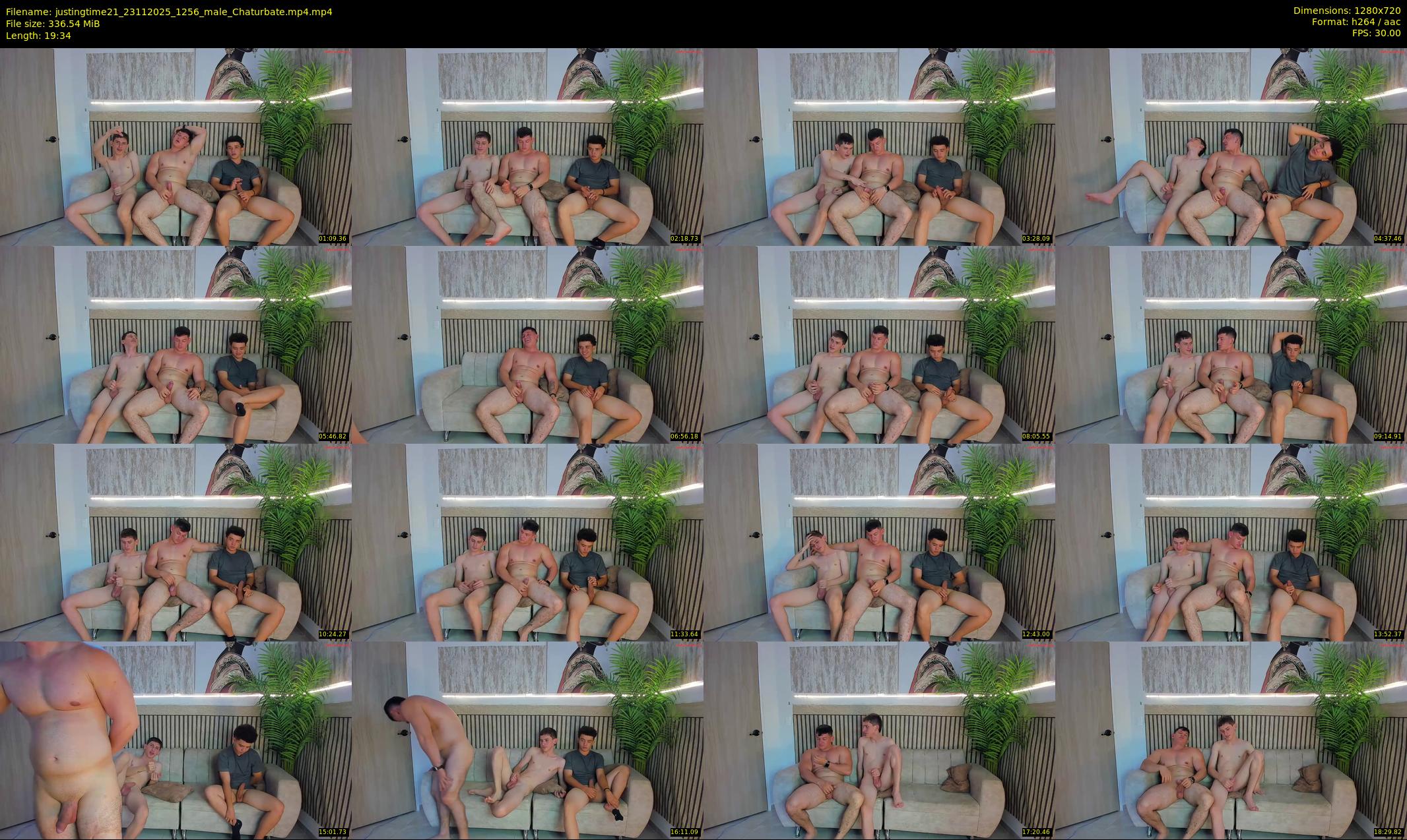 justingtime21 — 20 minute Chaturbate male cam show recording, 720p, Nov 23, 2025