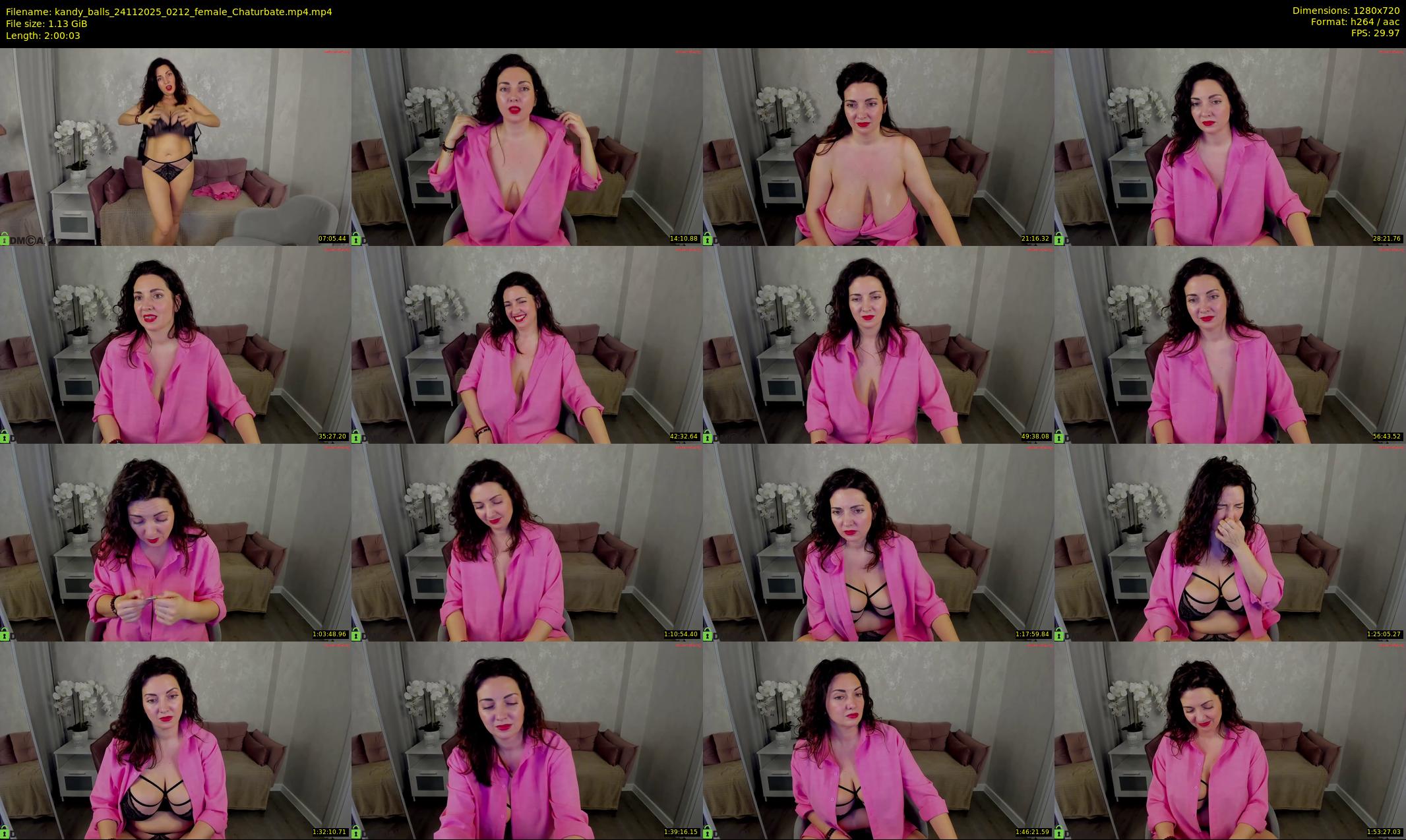 kandy_balls — 121 minute Chaturbate female cam show recording, 720p, Nov 24, 2025