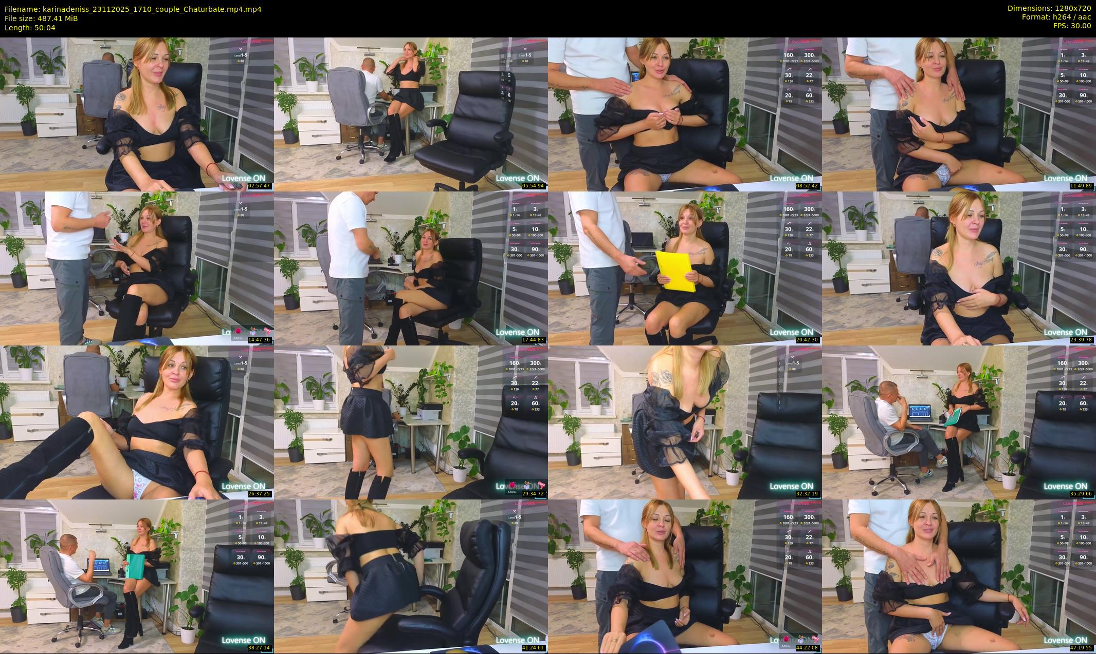 karinadeniss — 51 minute Chaturbate couple cam show recording, 720p, Nov 23, 2025