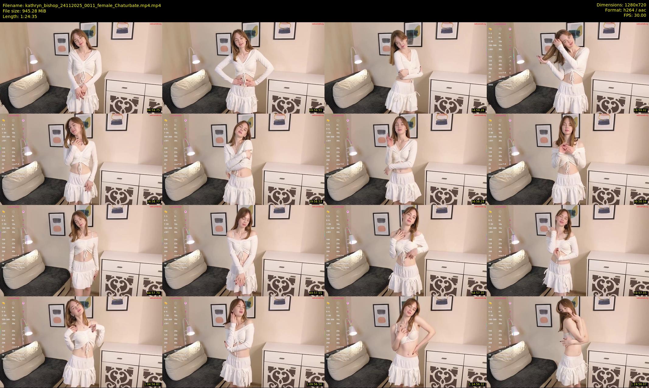 kathryn_bishop — 85 minute Chaturbate female cam show recording, 720p, Nov 24, 2025
