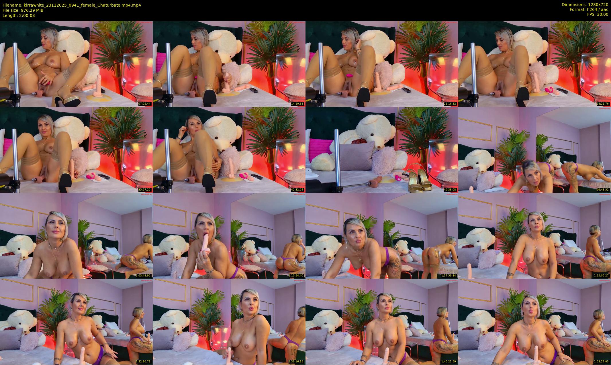 kirrawhite — 121 minute Chaturbate female cam show recording, 720p, Nov 23, 2025