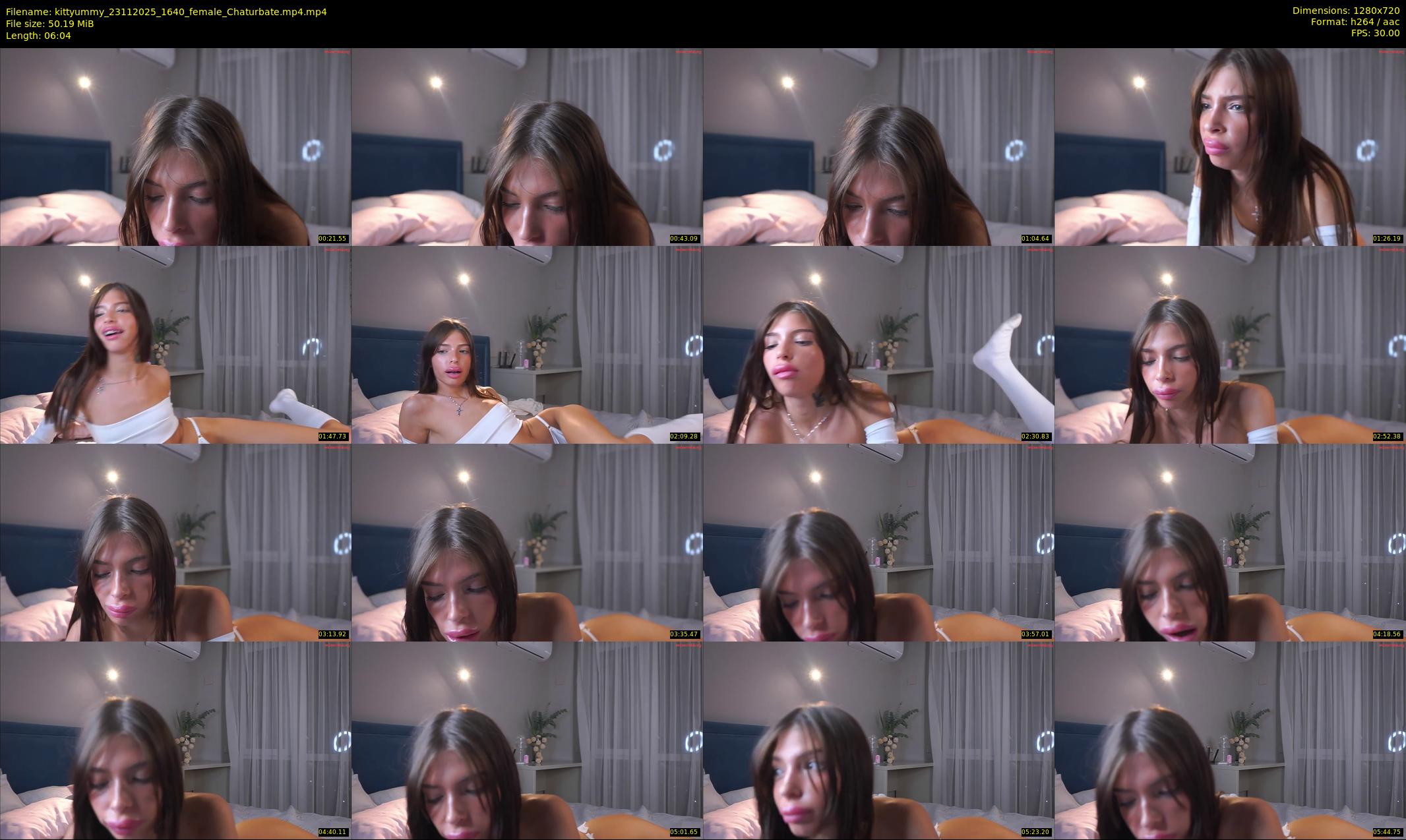 kittyummy — 7 minute Chaturbate female cam show recording, 720p, Nov 23, 2025