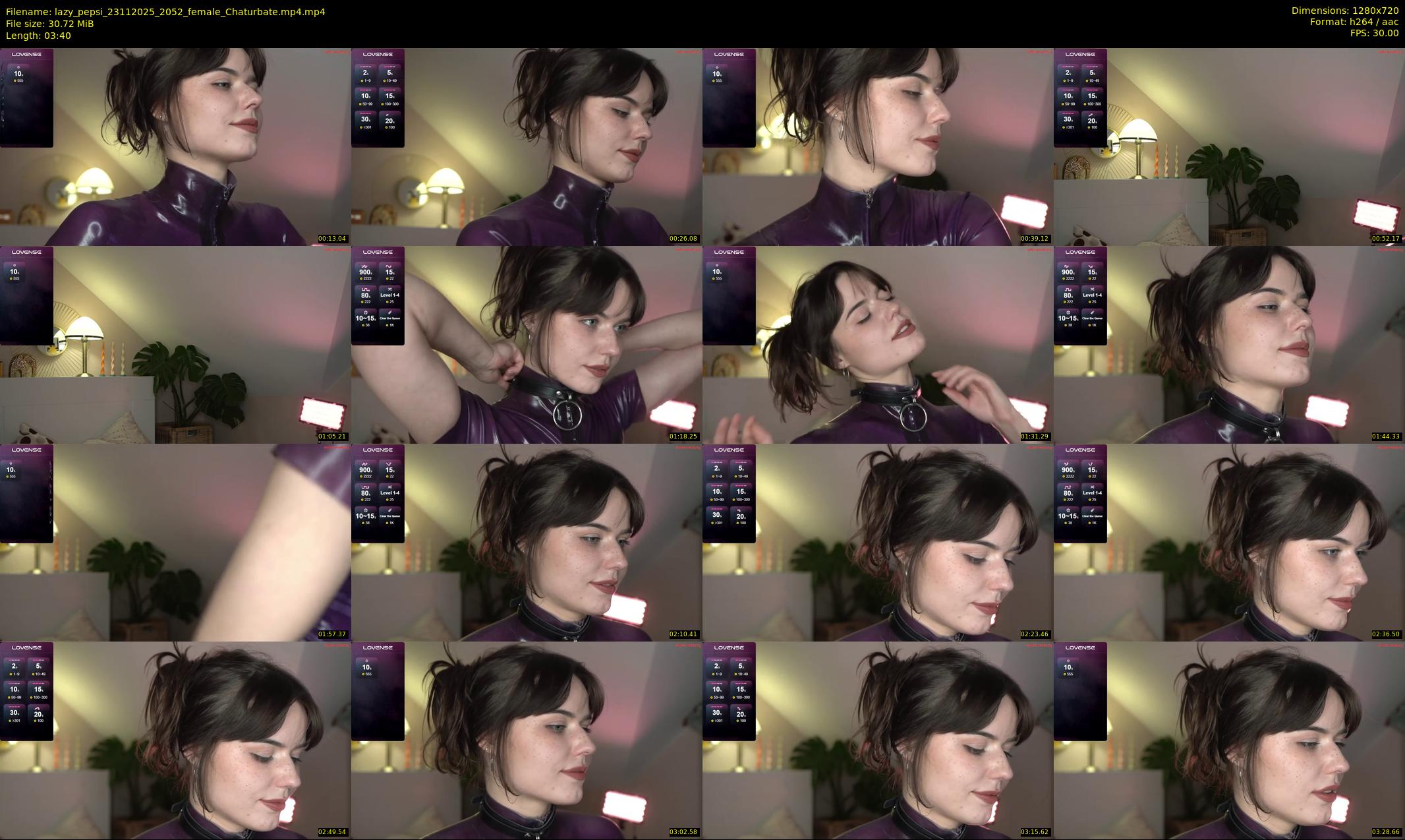 lazy_pepsi — 4 minute Chaturbate female cam show recording, 720p, Nov 23, 2025