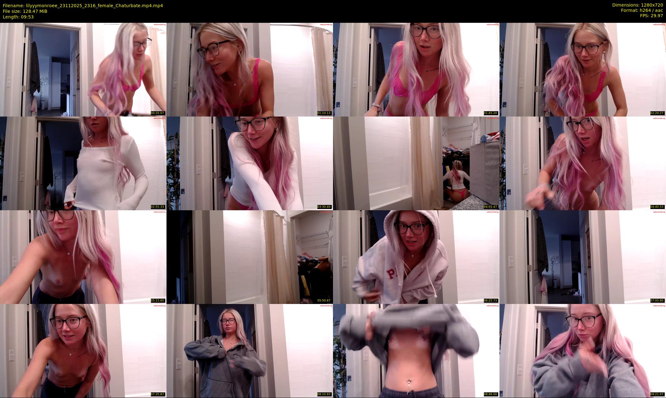 lilyyymonroee — 10 minute Chaturbate female cam show recording, 720p, Nov 23, 2025