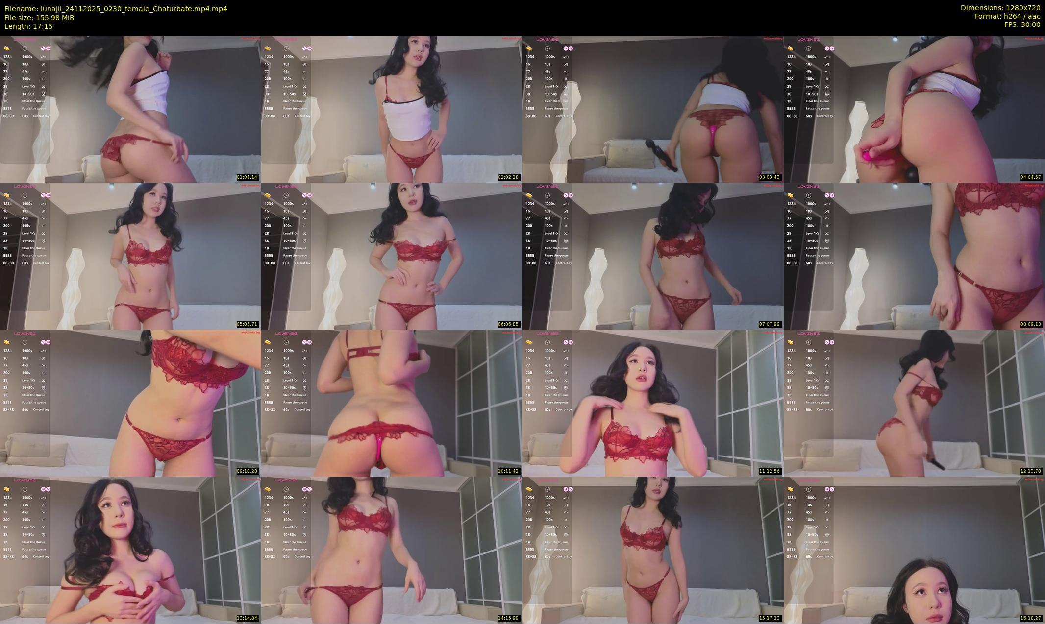 lunajii — 18 minute Chaturbate female cam show recording, 720p, Nov 24, 2025