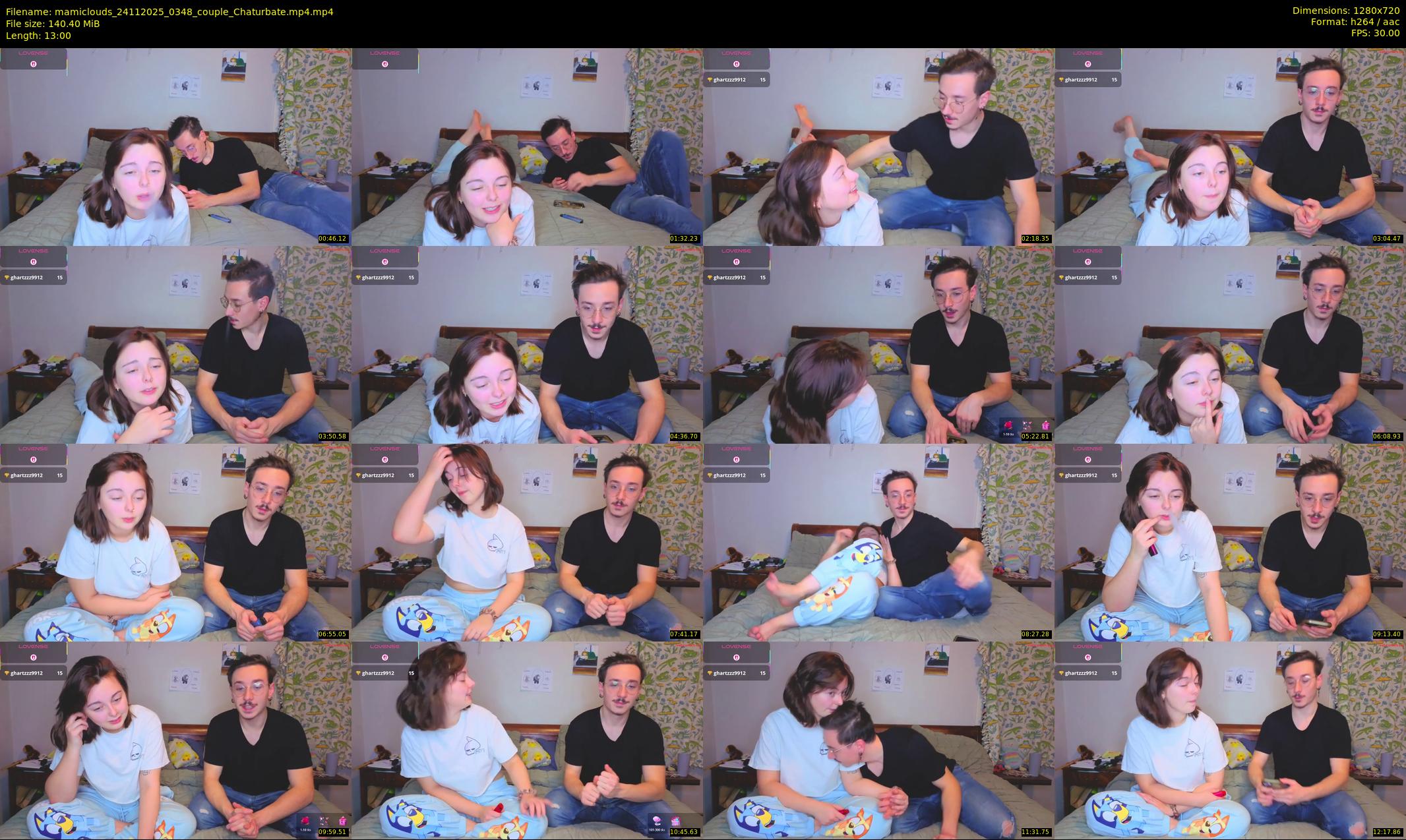 mamiclouds — 13 minute Chaturbate female cam show recording, 720p, Nov 24, 2025