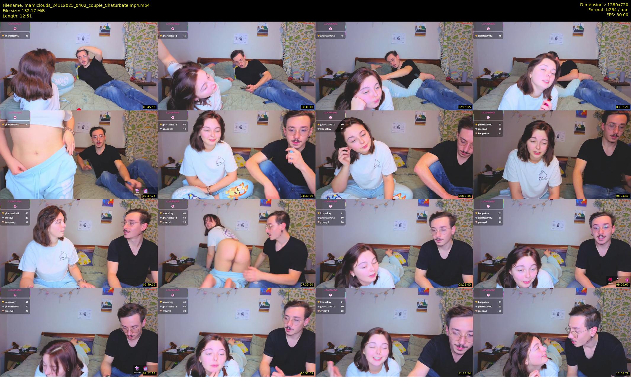 mamiclouds — 13 minute Chaturbate female cam show recording, 720p, Nov 24, 2025