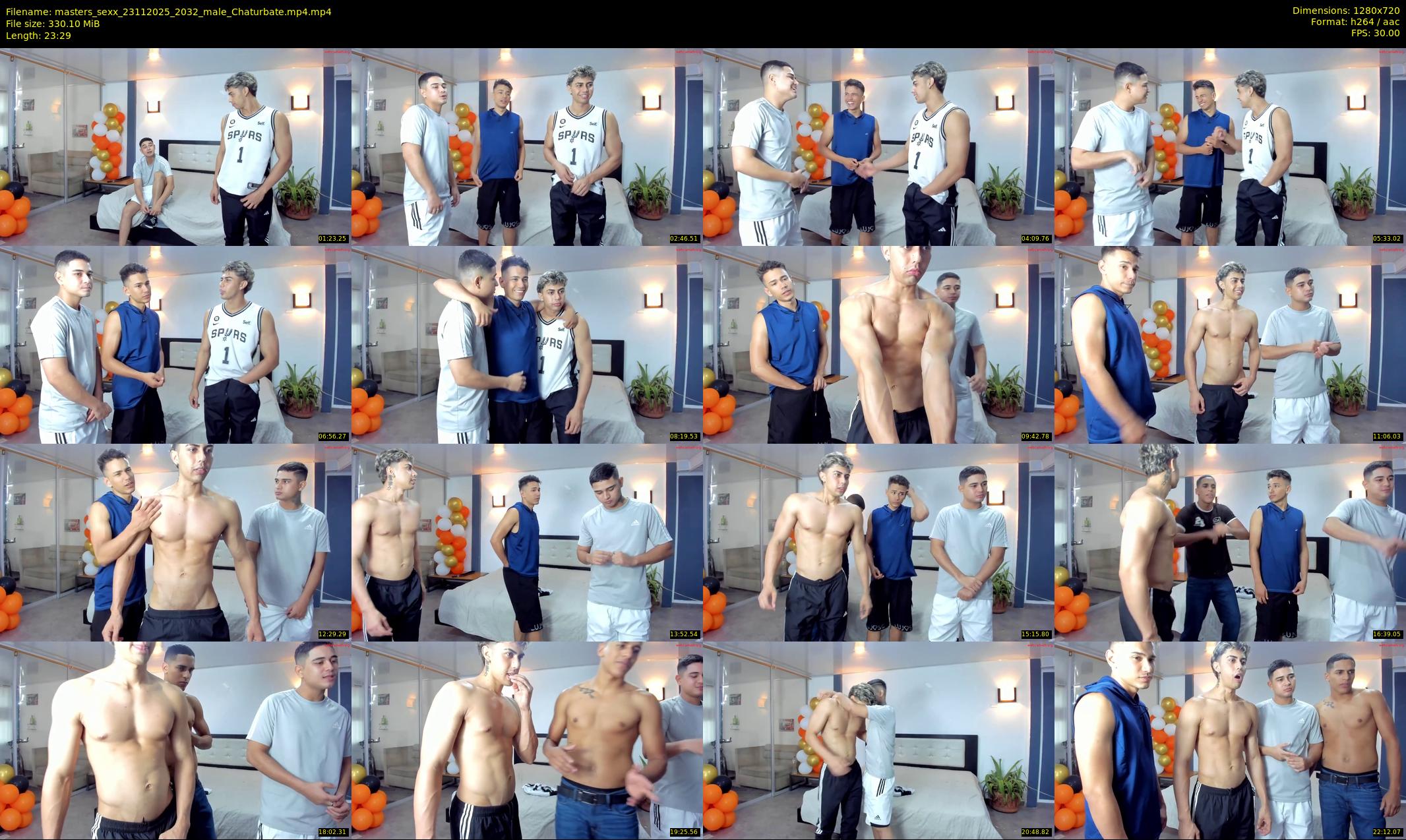 masters_sexx — 24 minute Chaturbate male cam show recording, 720p, Nov 23, 2025
