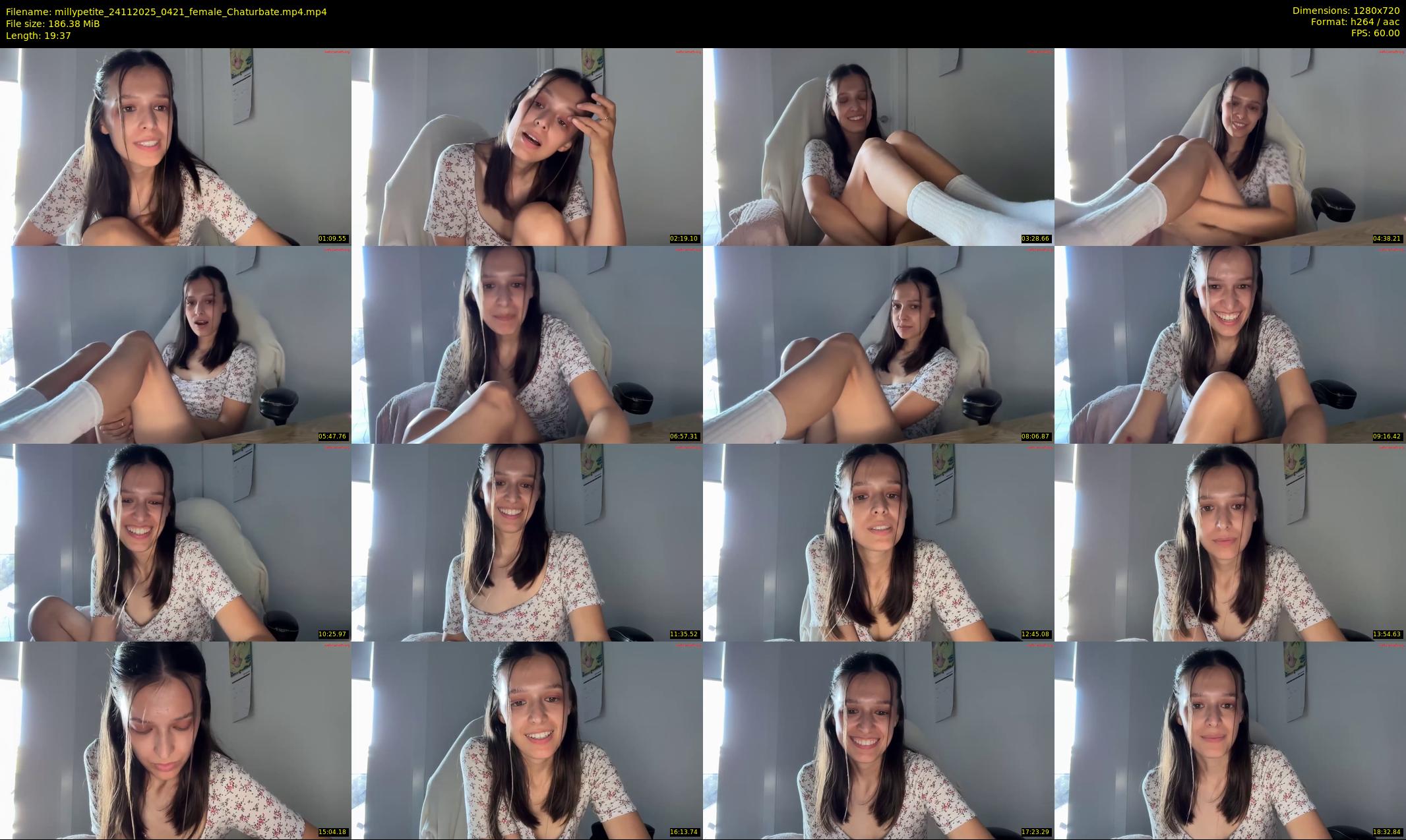 millypetite — 20 minute Chaturbate female cam show recording, 720p, Nov 24, 2025