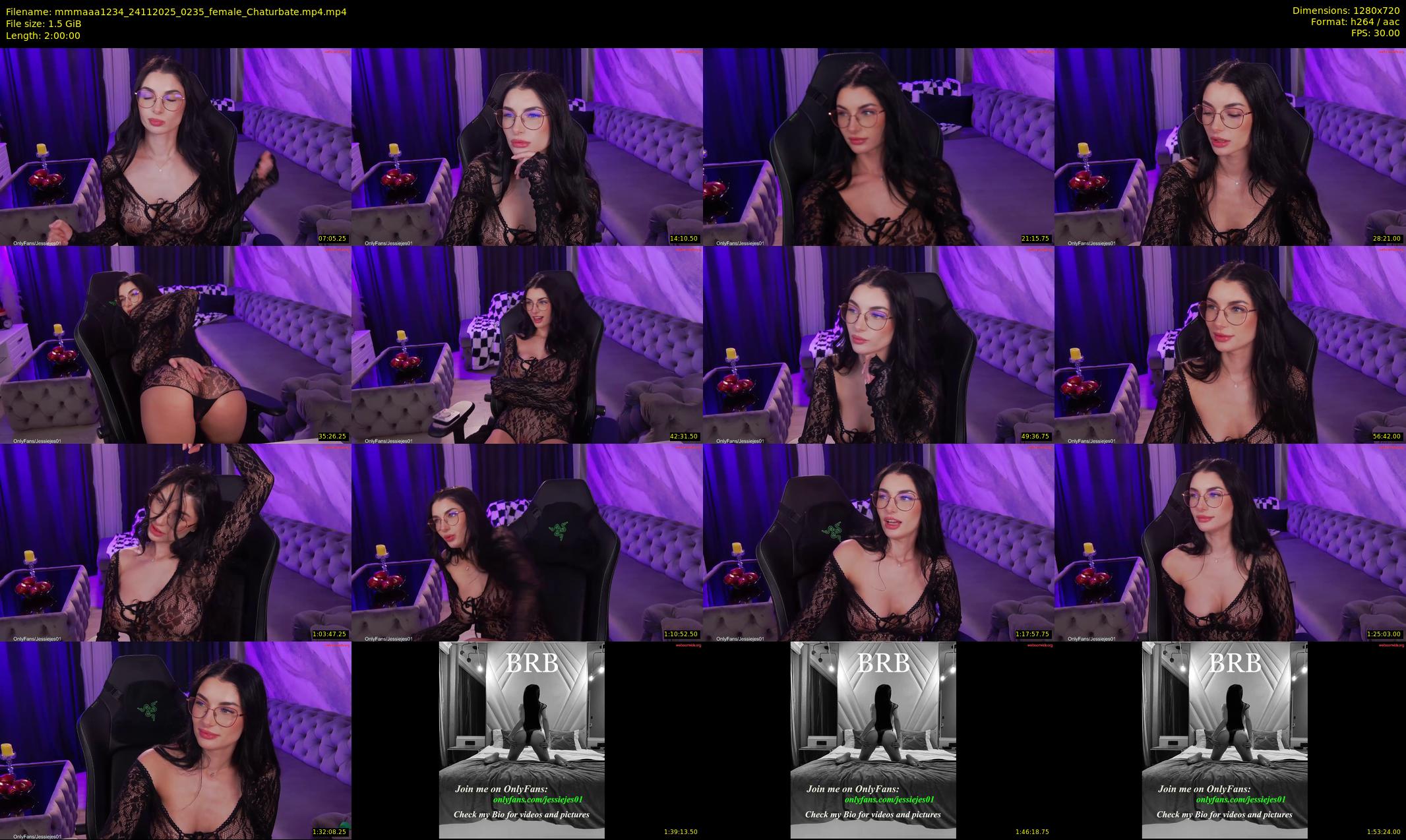 mmmaaa1234 — 120 minute Chaturbate female cam show recording, 720p, Nov 24, 2025