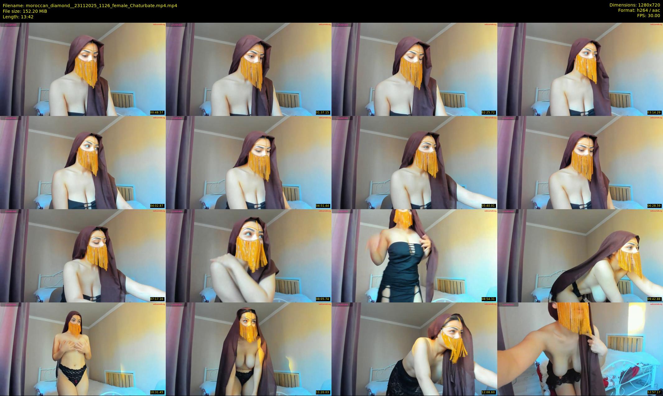 moroccan_diamond_ — 14 minute Chaturbate female cam show recording, 720p, Nov 23, 2025