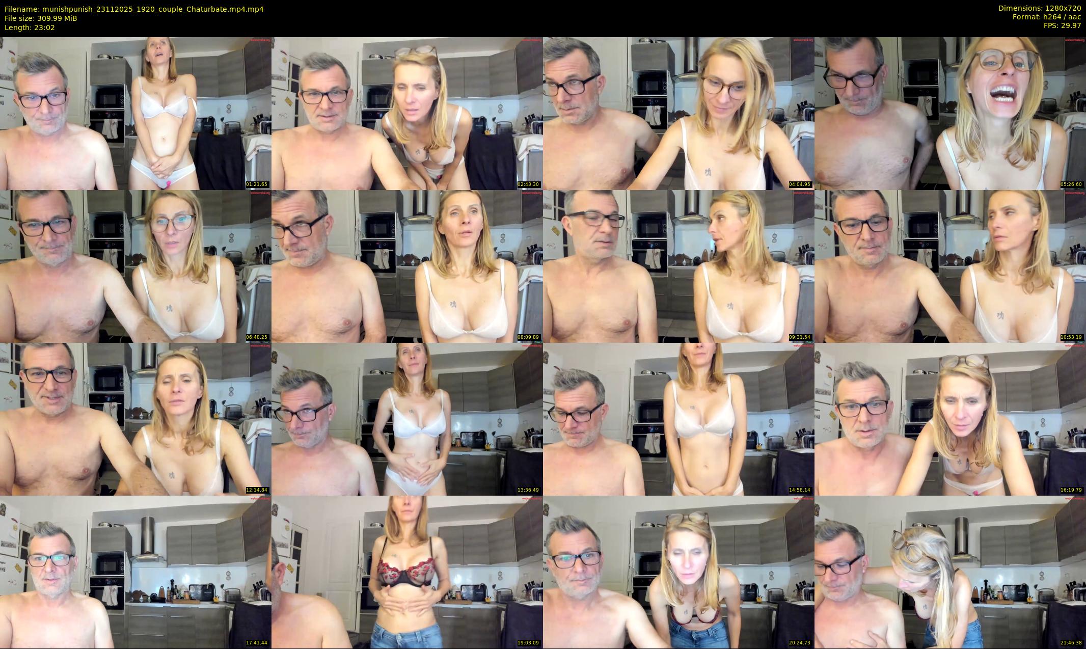 munishpunish — 24 minute Chaturbate couple cam show recording, 720p, Nov 23, 2025