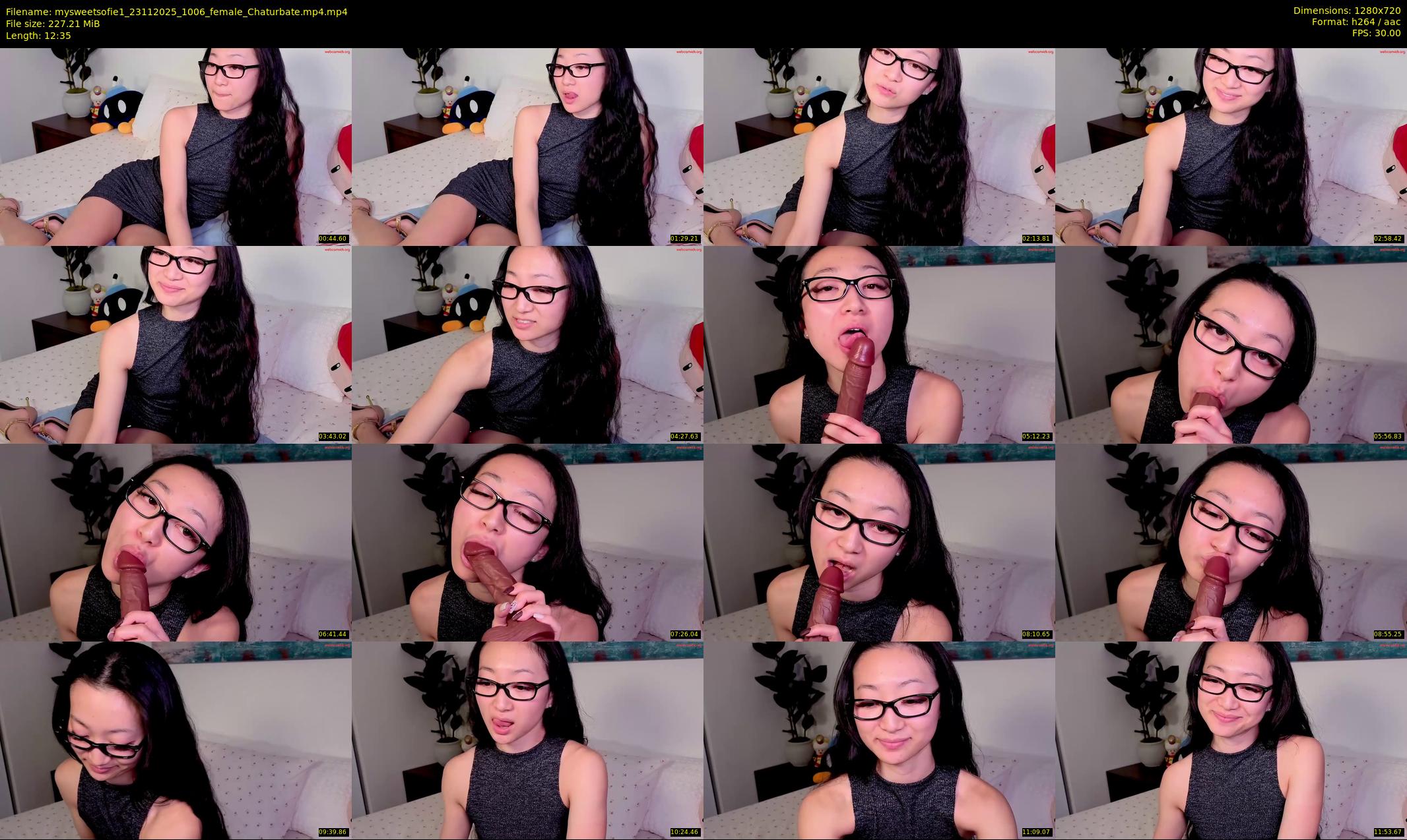 mysweetsofie1 — 13 minute Chaturbate female cam show recording, 720p, Nov 23, 2025