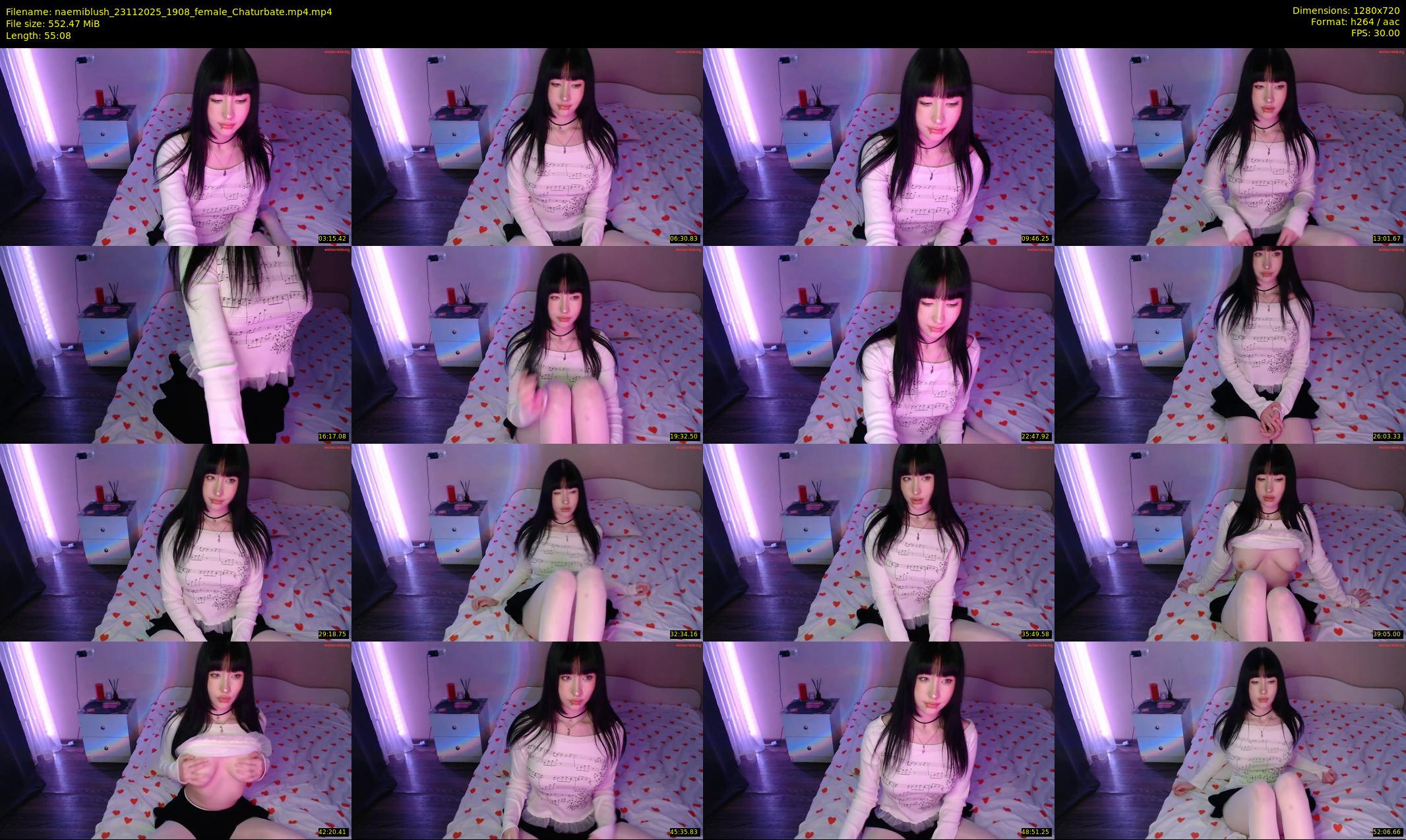 naemiblush — 56 minute Chaturbate female cam show recording, 720p, Nov 23, 2025