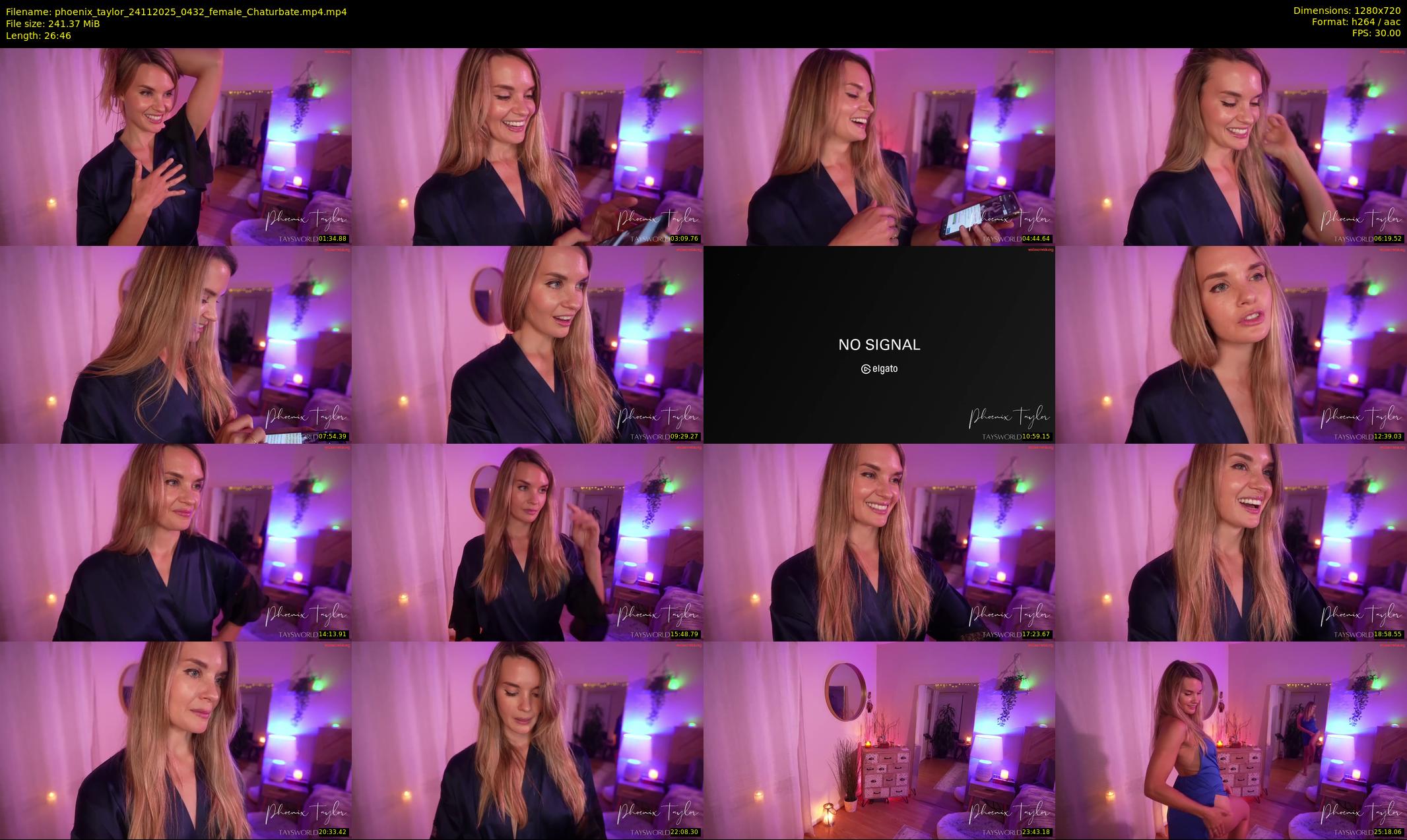 phoenix_taylor — 27 minute Chaturbate female cam show recording, 720p, Nov 24, 2025