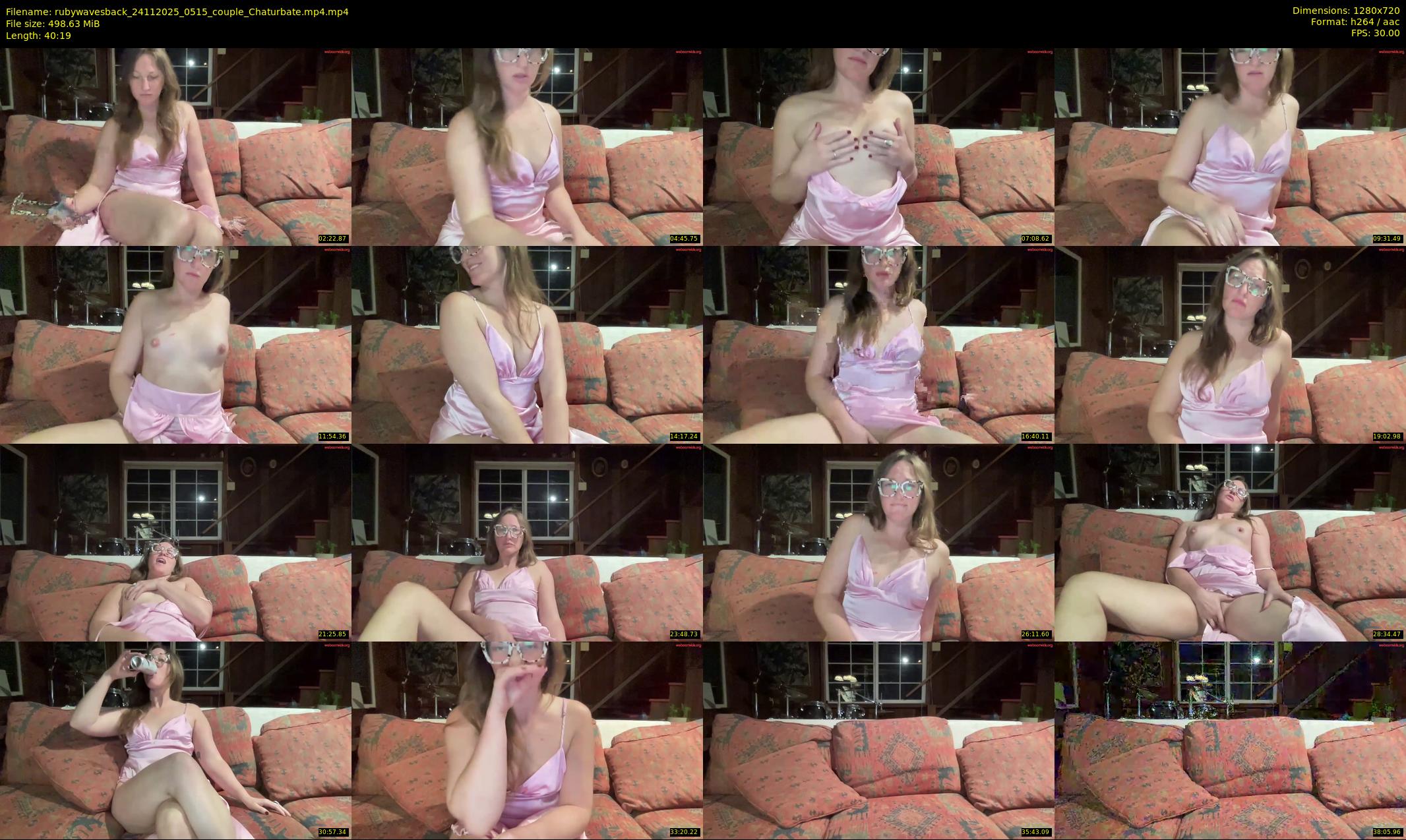 rubywavesback — 41 minute Chaturbate couple cam show recording, 720p, Nov 24, 2025